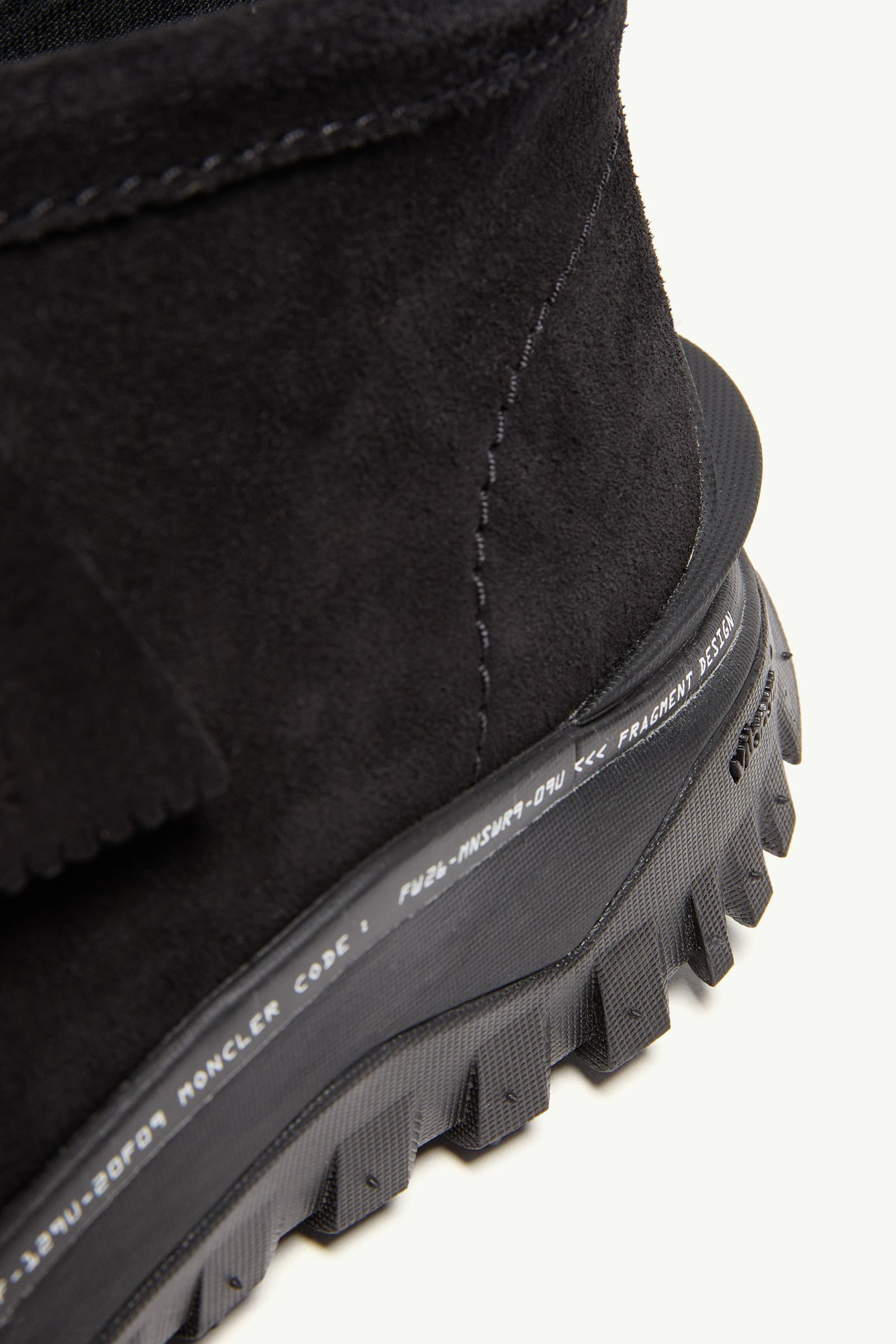 ブラック Moncler + Clarks Originals + Fragment Trailgrip Wallabee
