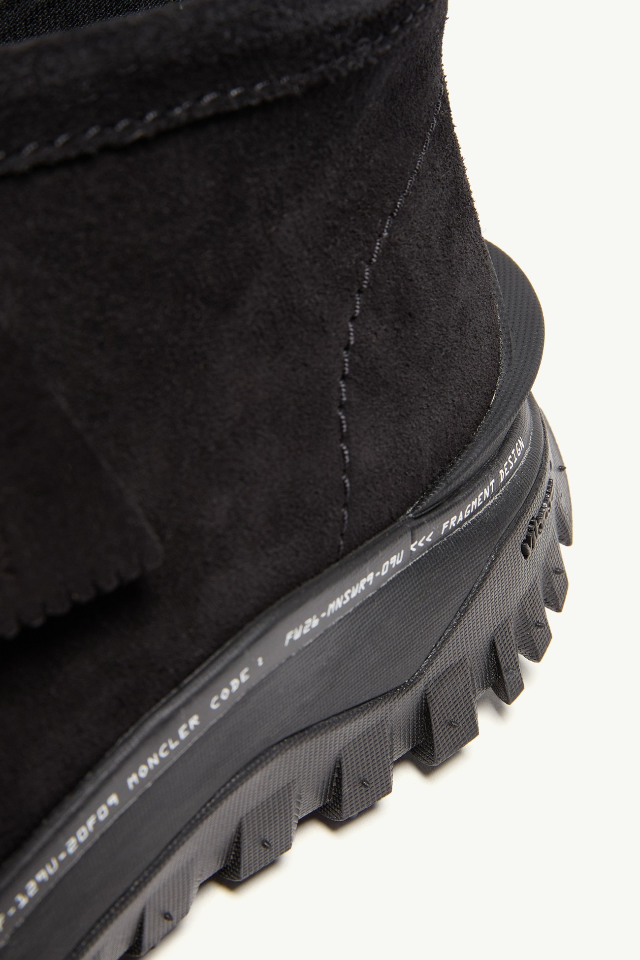 Moncler + Clarks Originals + Fragment Trailgrip Wallabee GTX ブーツ メンズ ブラック Moncler 6