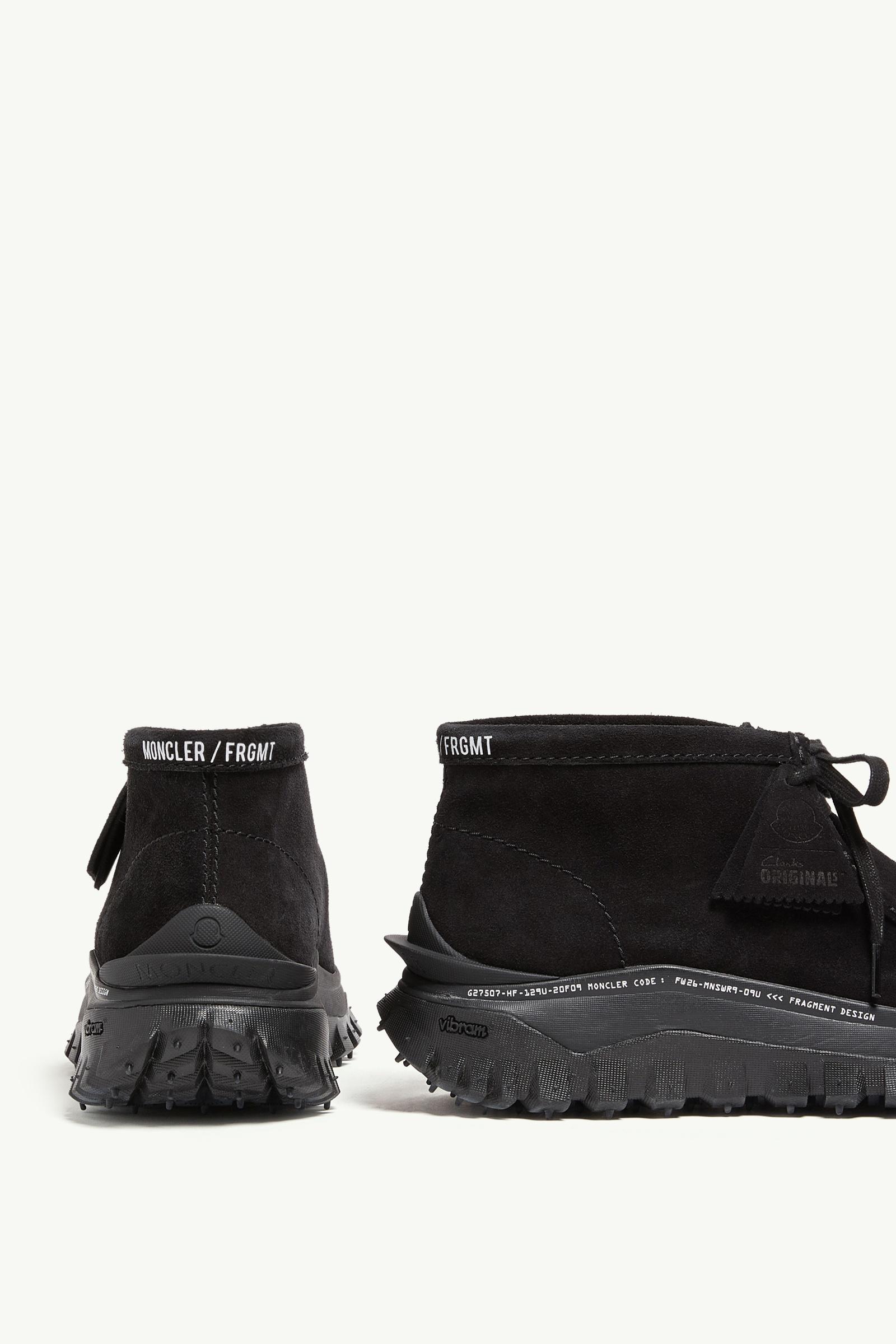 ブラック Moncler + Clarks Originals + Fragment Trailgrip Wallabee