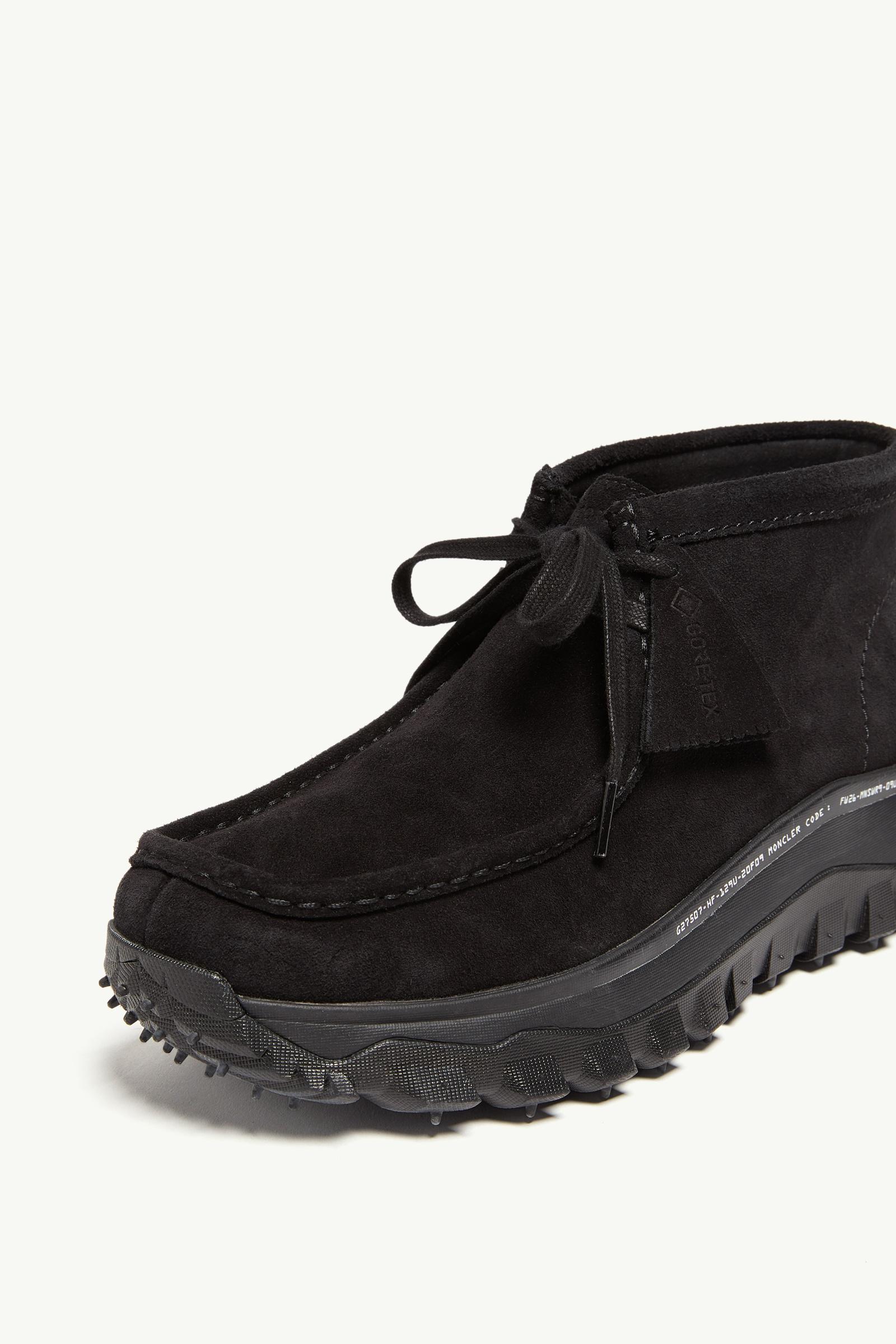 Black Moncler + Clarks Originals + Fragment Trailgrip Wallabee GTX
