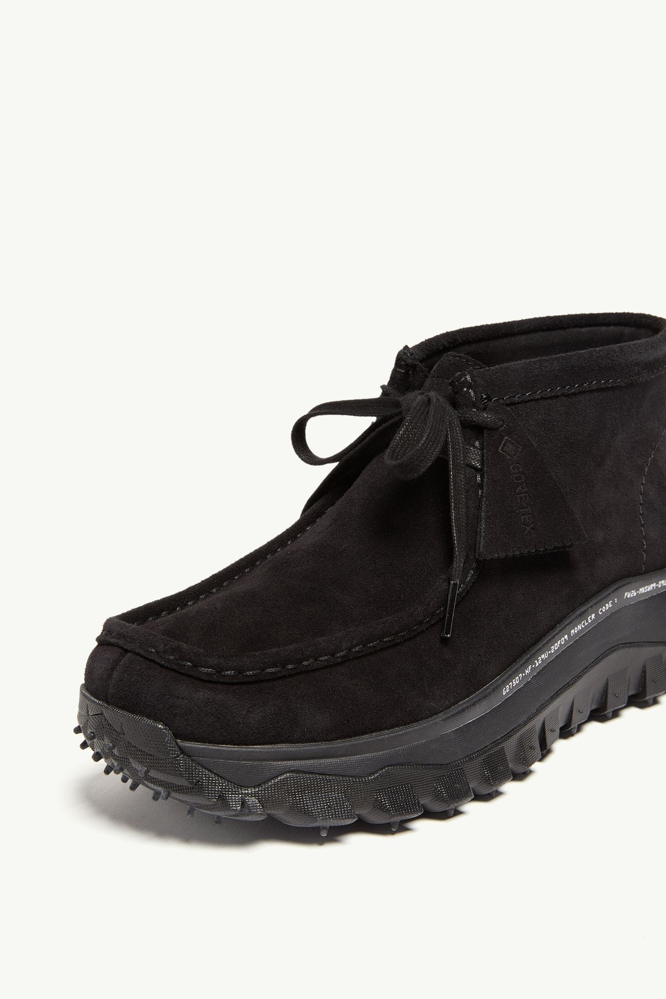 Moncler x Fragment x Clarks Trailgrip Wallabee GTX ブーツ メンズ ブラック Moncler 8