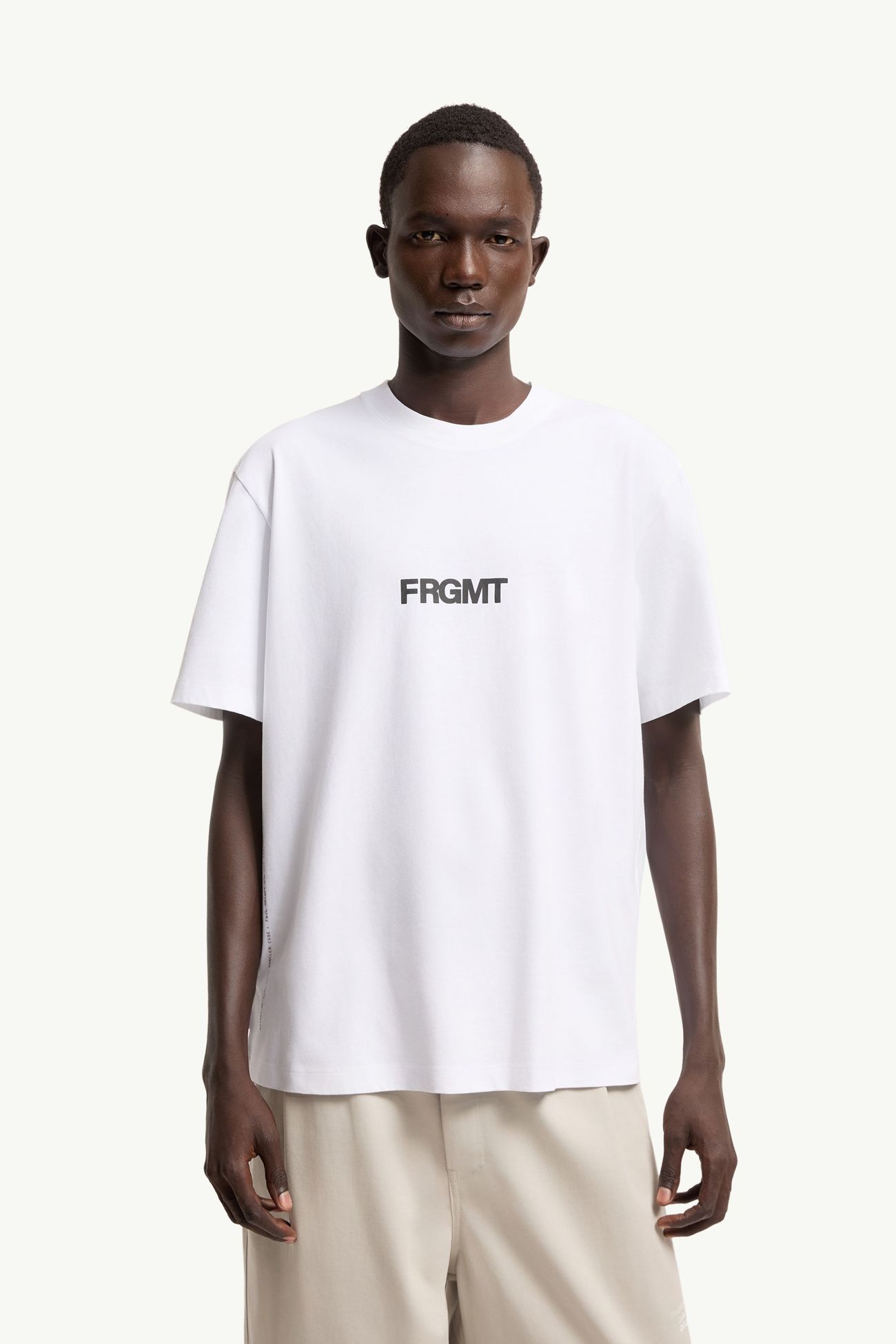 Moncler x Fragment棉質T恤 男士 白色 Moncler 3