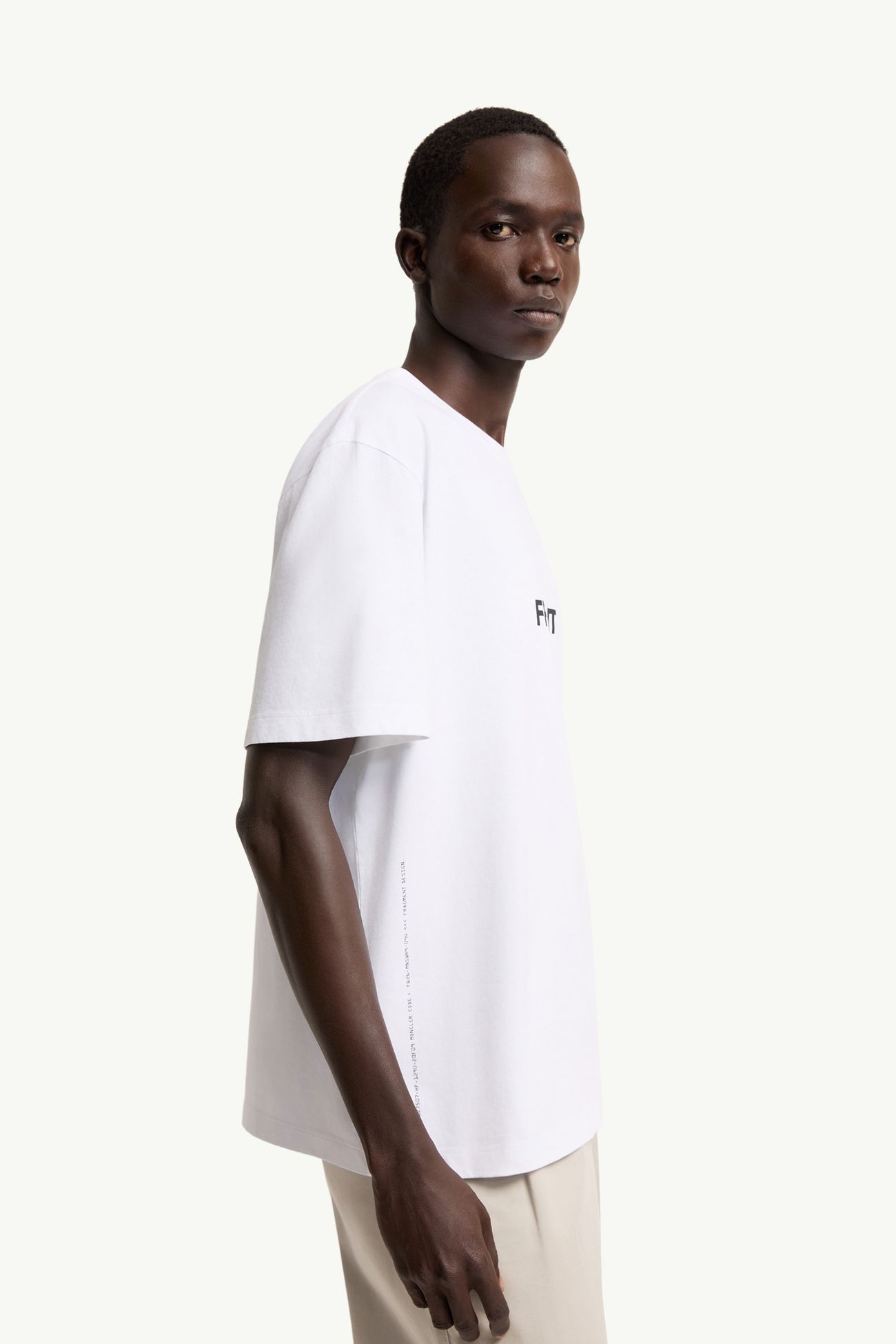 Moncler x Fragment棉質T恤 男士 白色 Moncler 5
