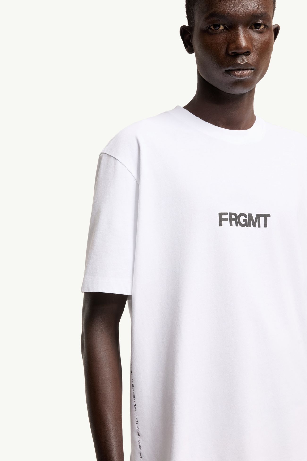 Moncler x Fragment棉質T恤 男士 白色 Moncler 6
