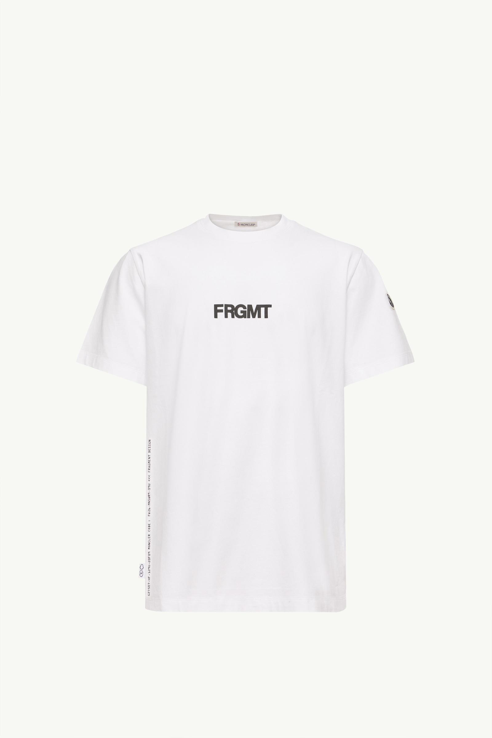 Moncler x Fragment Dog Print Cotton T-Shirt Men White Moncler, 1 of 0