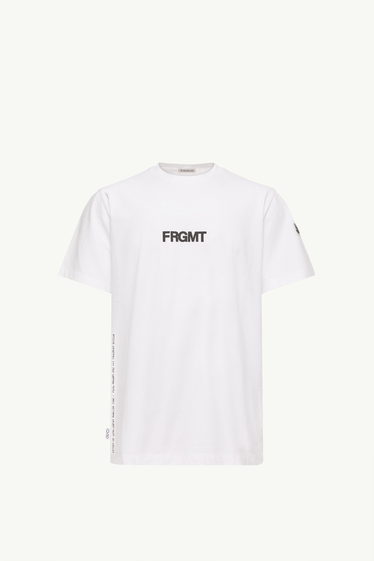 Moncler x Fragment Dog Print Cotton T-Shirt Men White Moncler 2