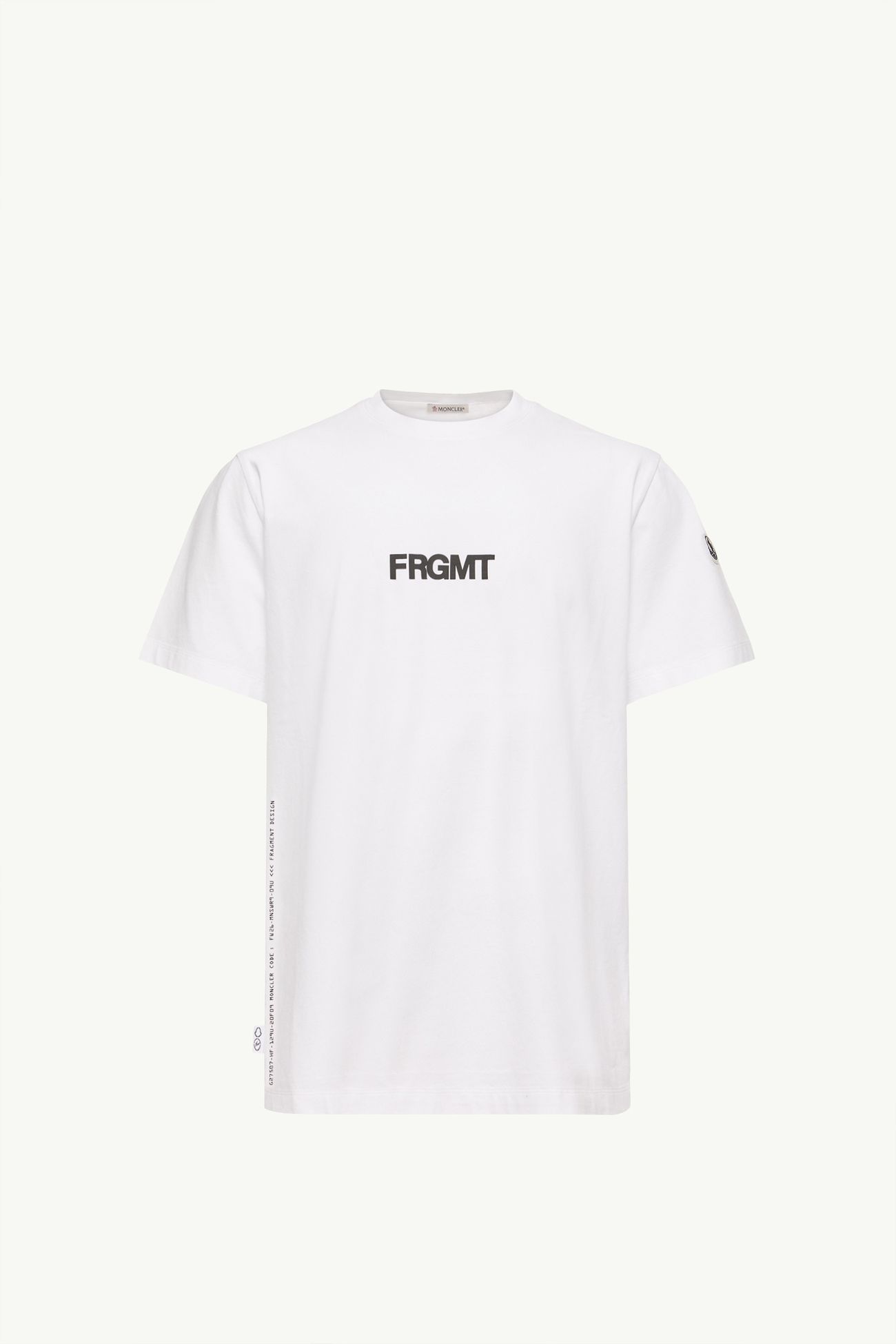 Moncler x Fragment 코튼 티셔츠 남성 화이트 Moncler 2