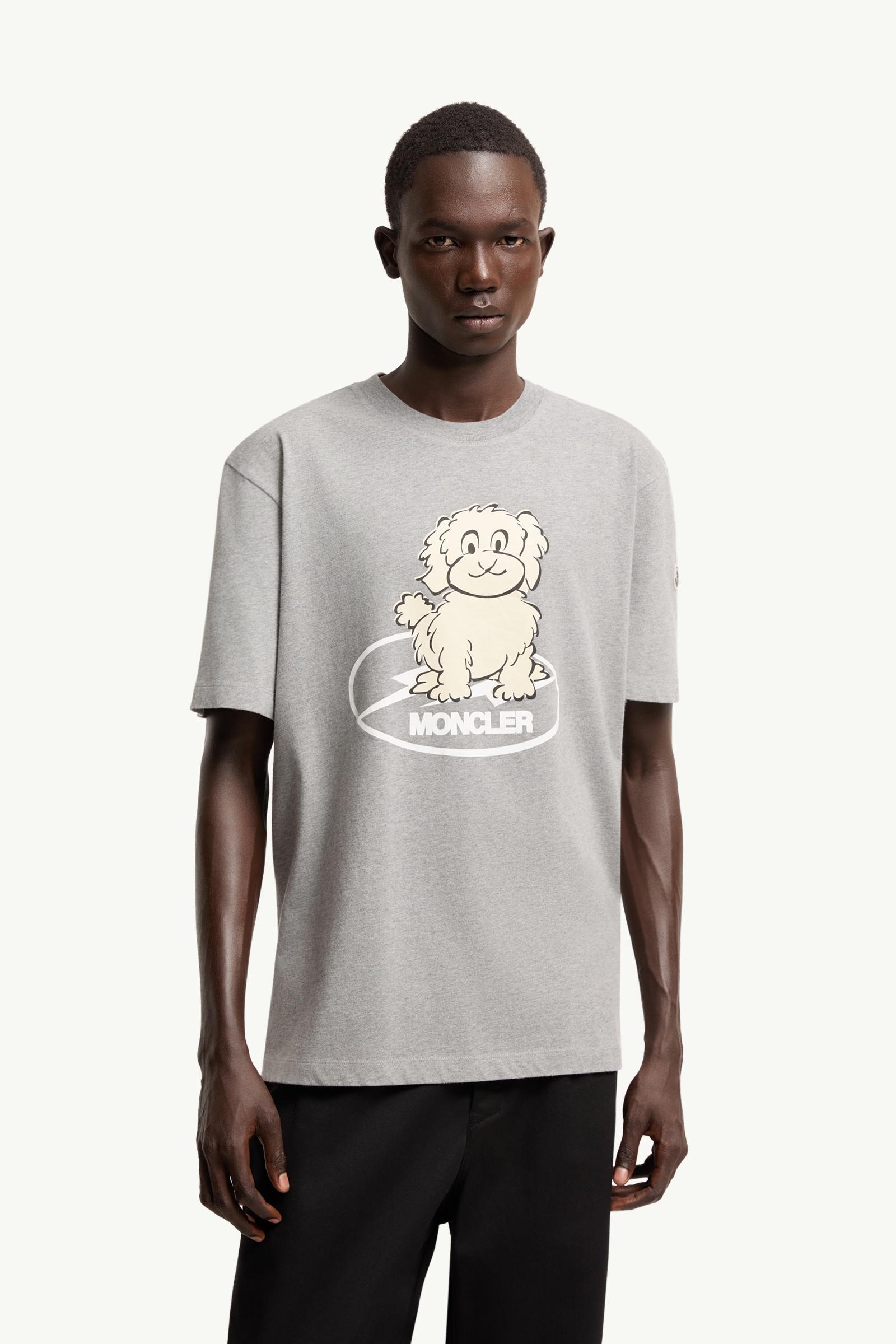 グレー Moncler x Fragment Tシャツ : Moncler x FRGMT 向けの Special