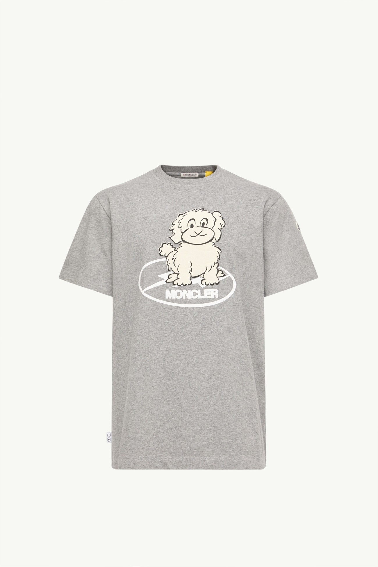 Camiseta de algodón Moncler x Fragment Hombre Gris Moncler 2