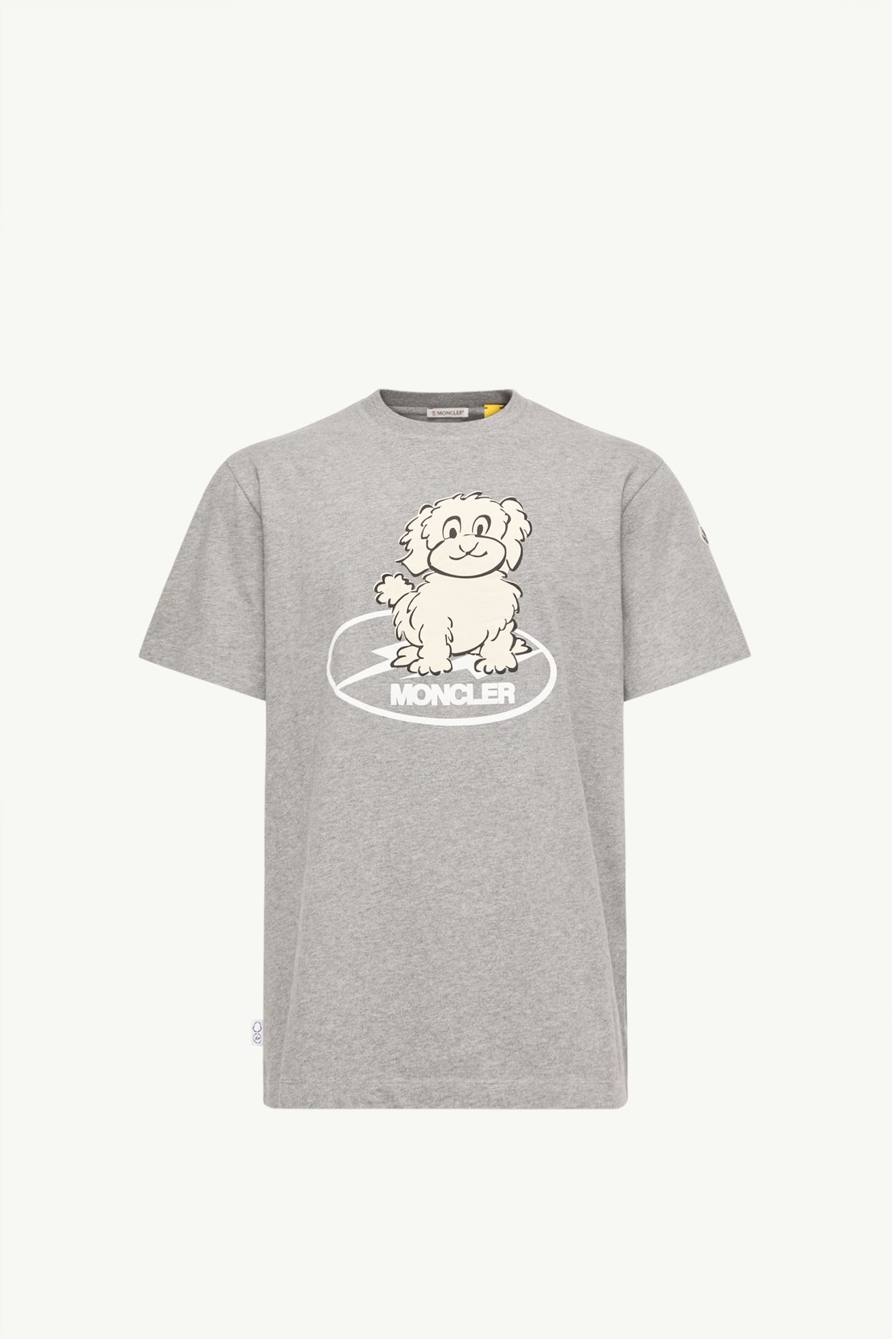 Moncler x Fragment棉質T恤 男士 灰色 Moncler 2