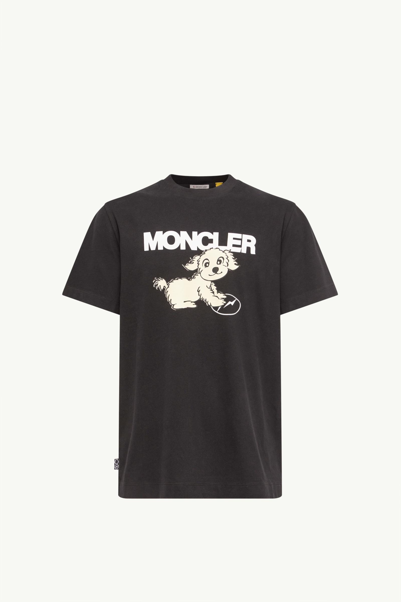 Moncler x Fragment棉質T恤 男士 黑色 Moncler, 1 of 0