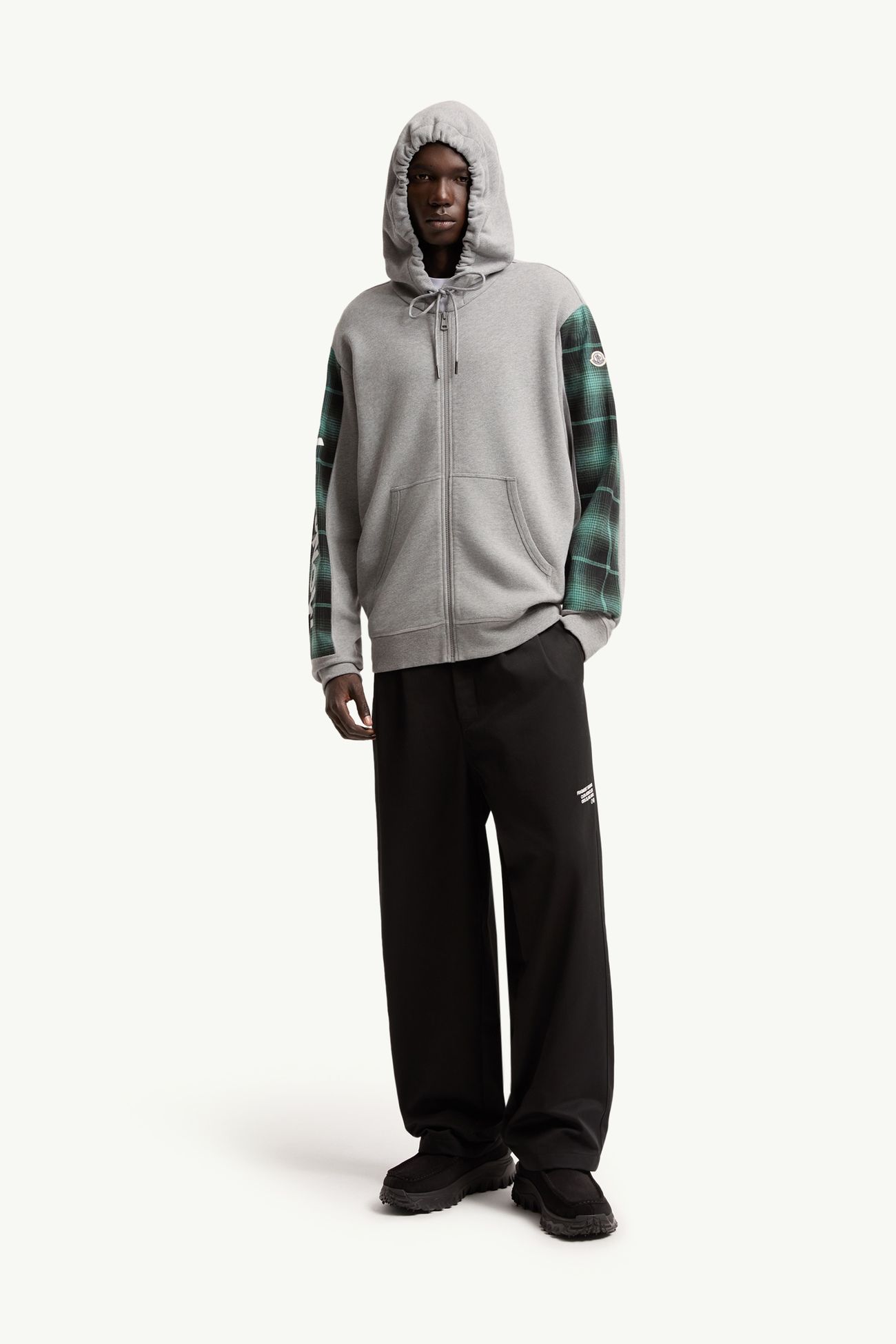 Moncler x Fragment パーカー メンズ グレー Moncler 0
