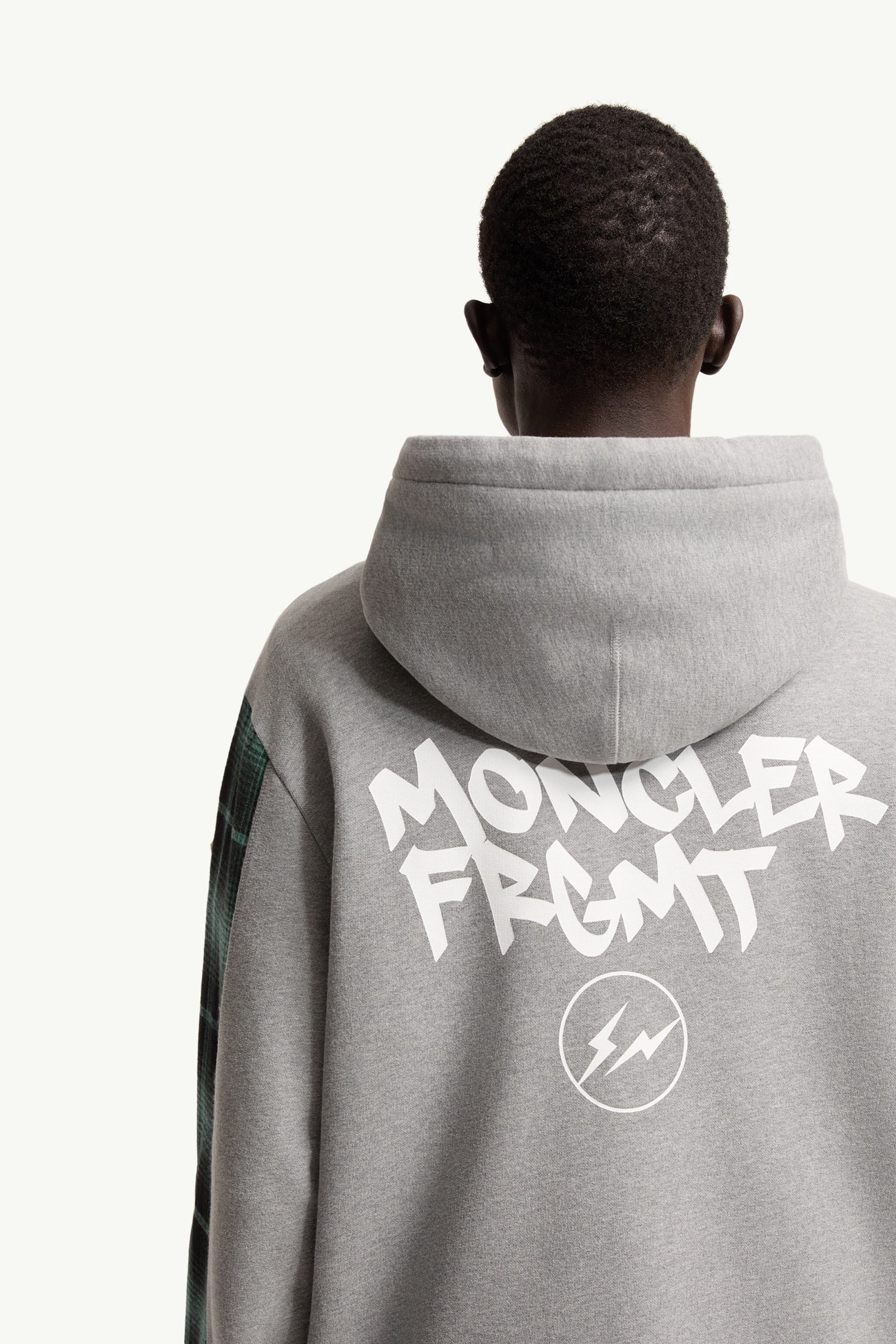Sudadera con capucha y cremallera Moncler x Fragment Hombre Gris Moncler 6