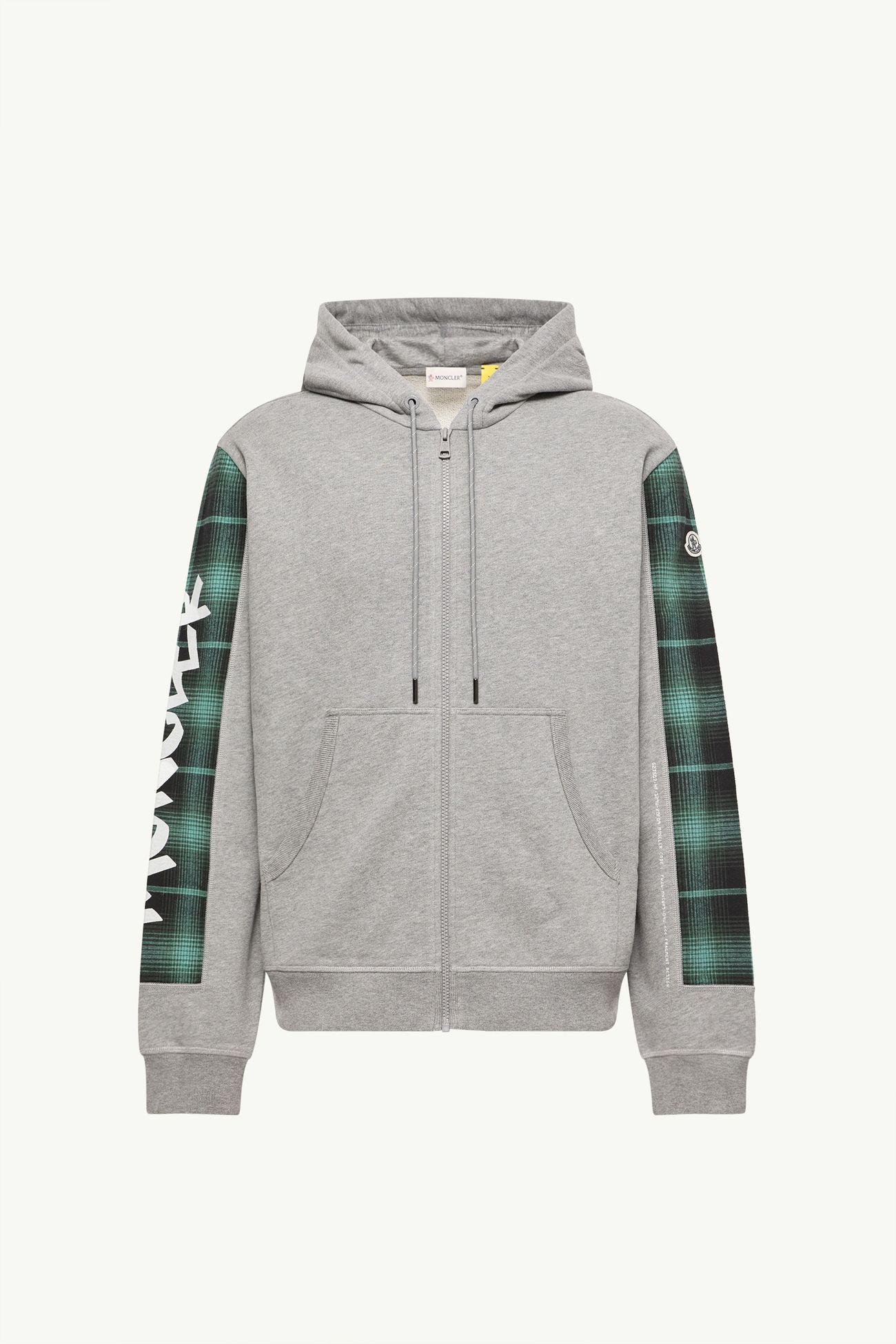 Moncler x Fragment Zip-Up Hoodie Men Gray Moncler 2