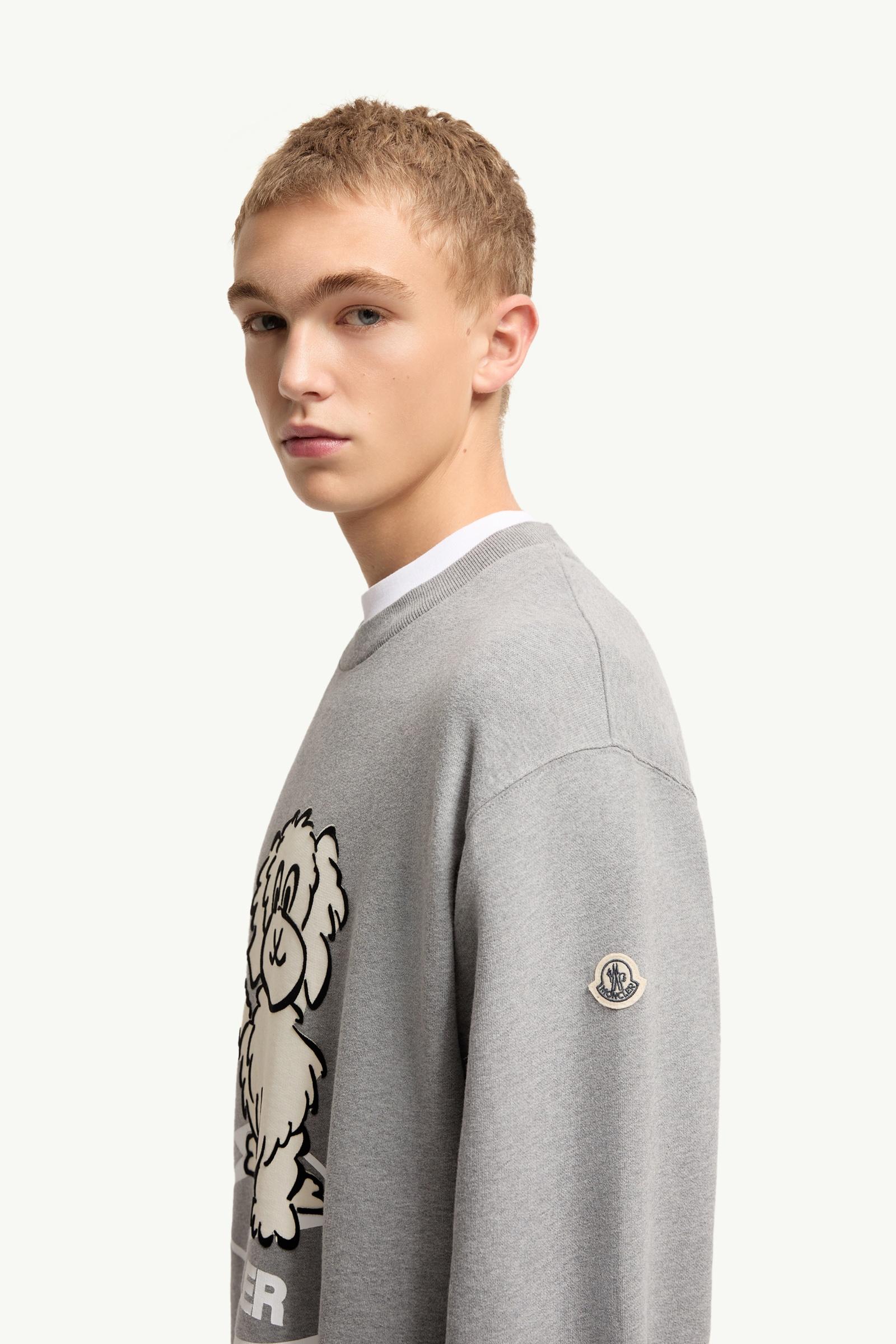グレー Moncler x Fragment スウェットシャツ : Moncler x FRGMT 向け