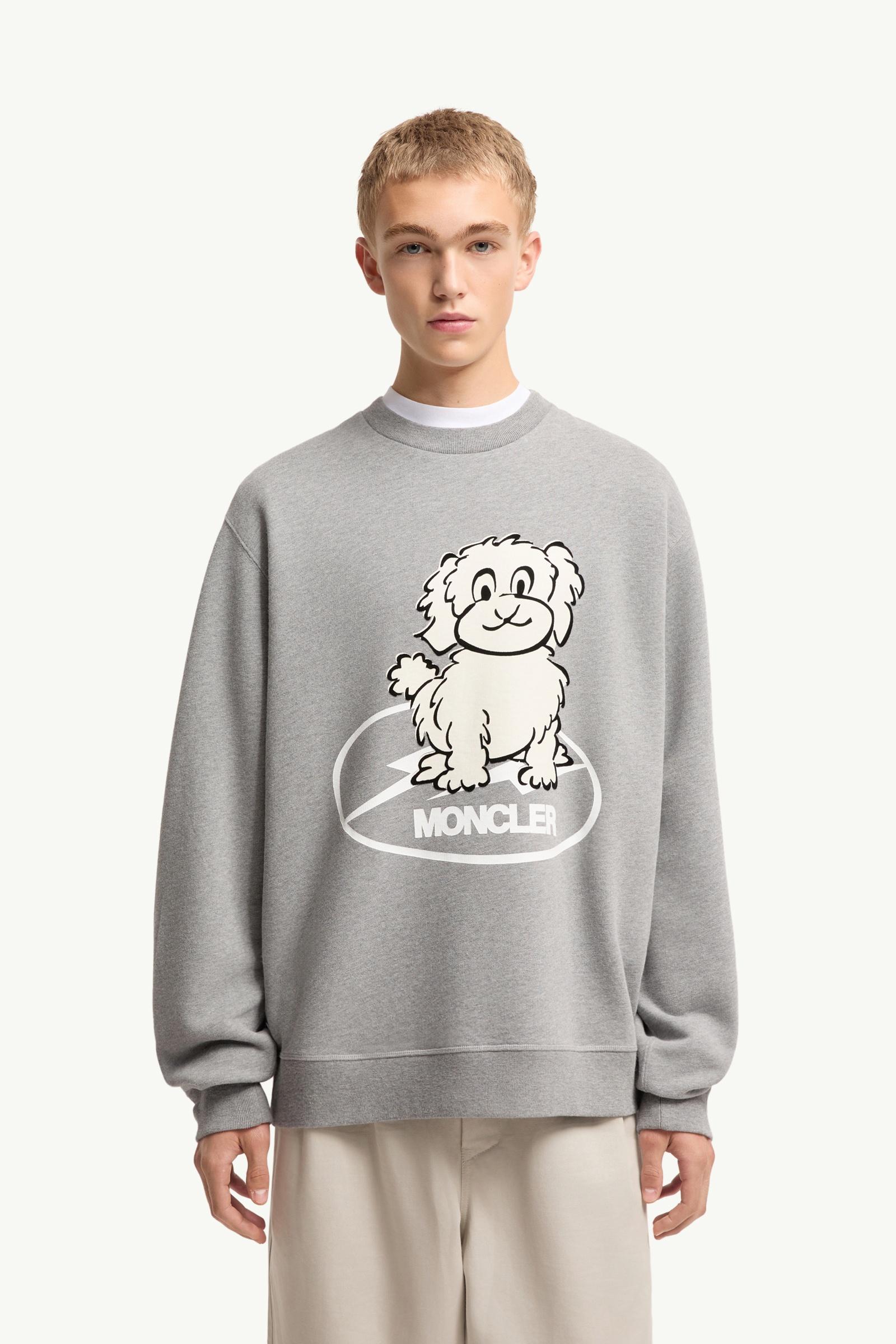 グレー Moncler x Fragment スウェットシャツ : Moncler x FRGMT 向け
