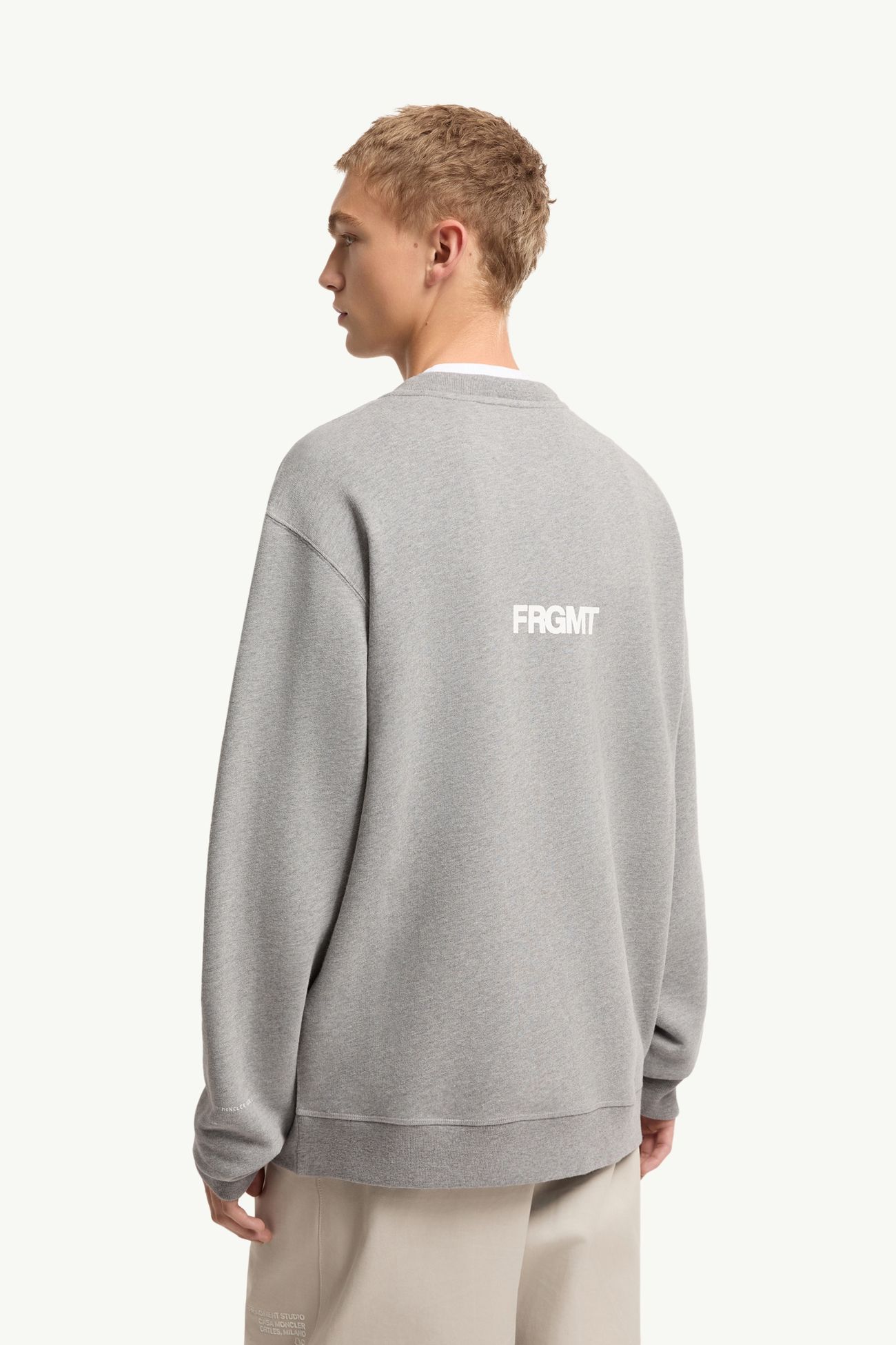 Moncler x Fragment スウェットシャツ メンズ グレー Moncler 4
