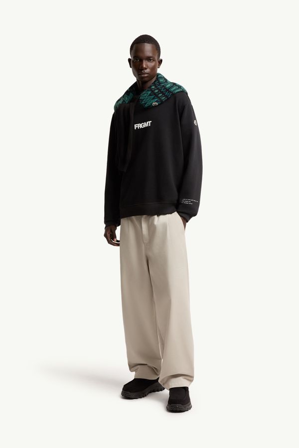 Moncler x Fragment Cotton Sweatshirt Men Black Moncler 0