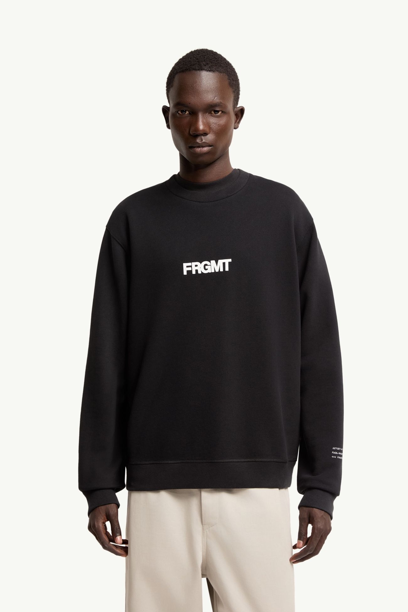 Moncler x Fragment スウェットシャツ メンズ ブラック Moncler 3