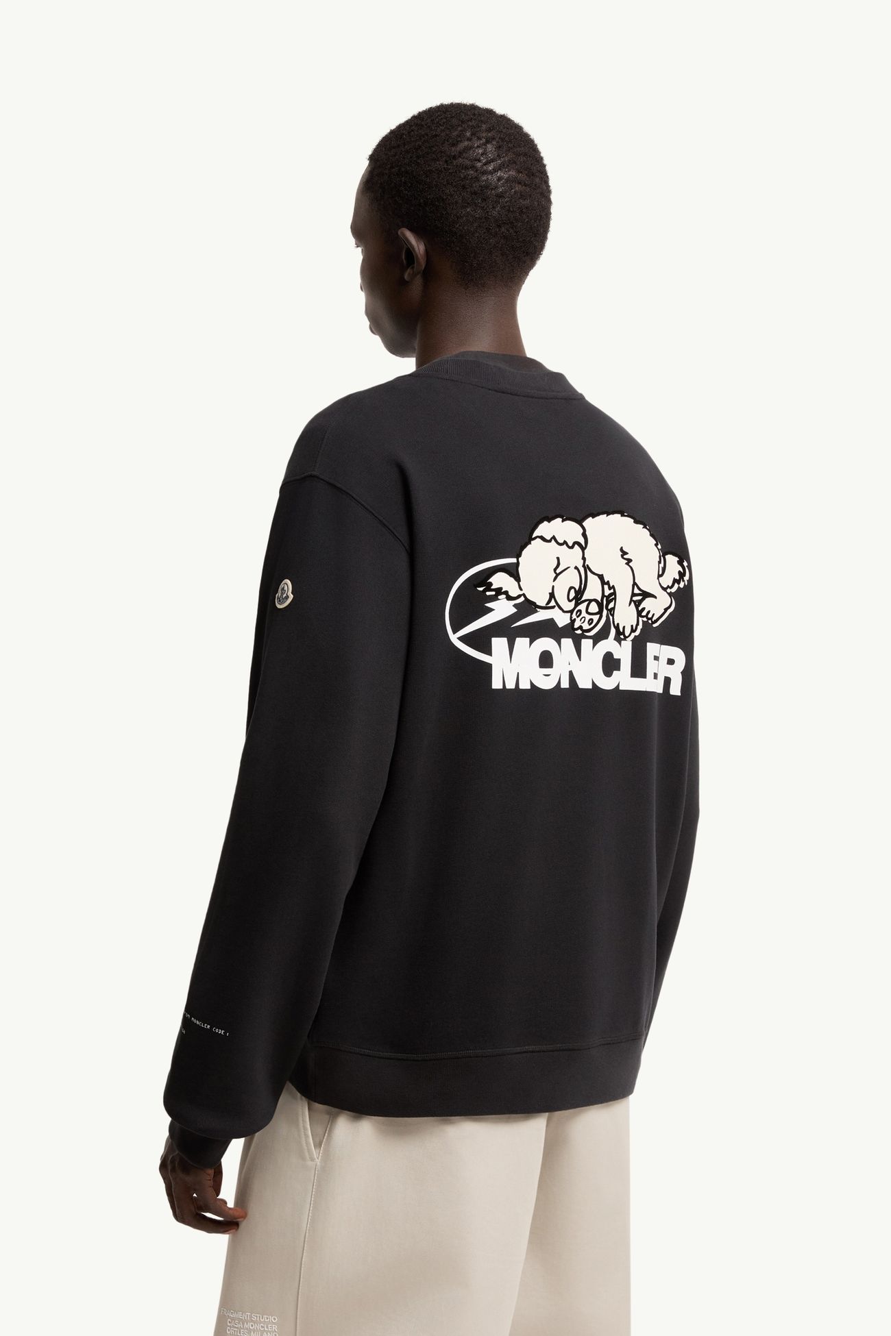 Moncler x Fragment スウェットシャツ メンズ ブラック Moncler 4