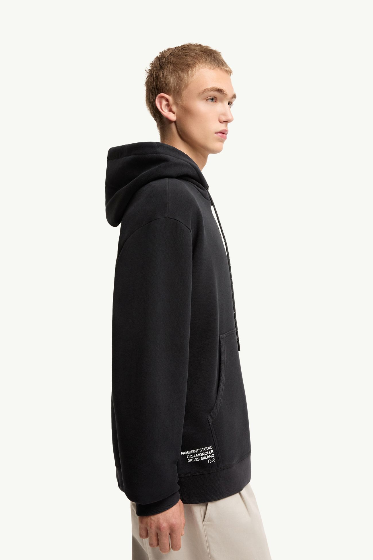 Moncler x Fragment フーディー メンズ ブラック Moncler 6