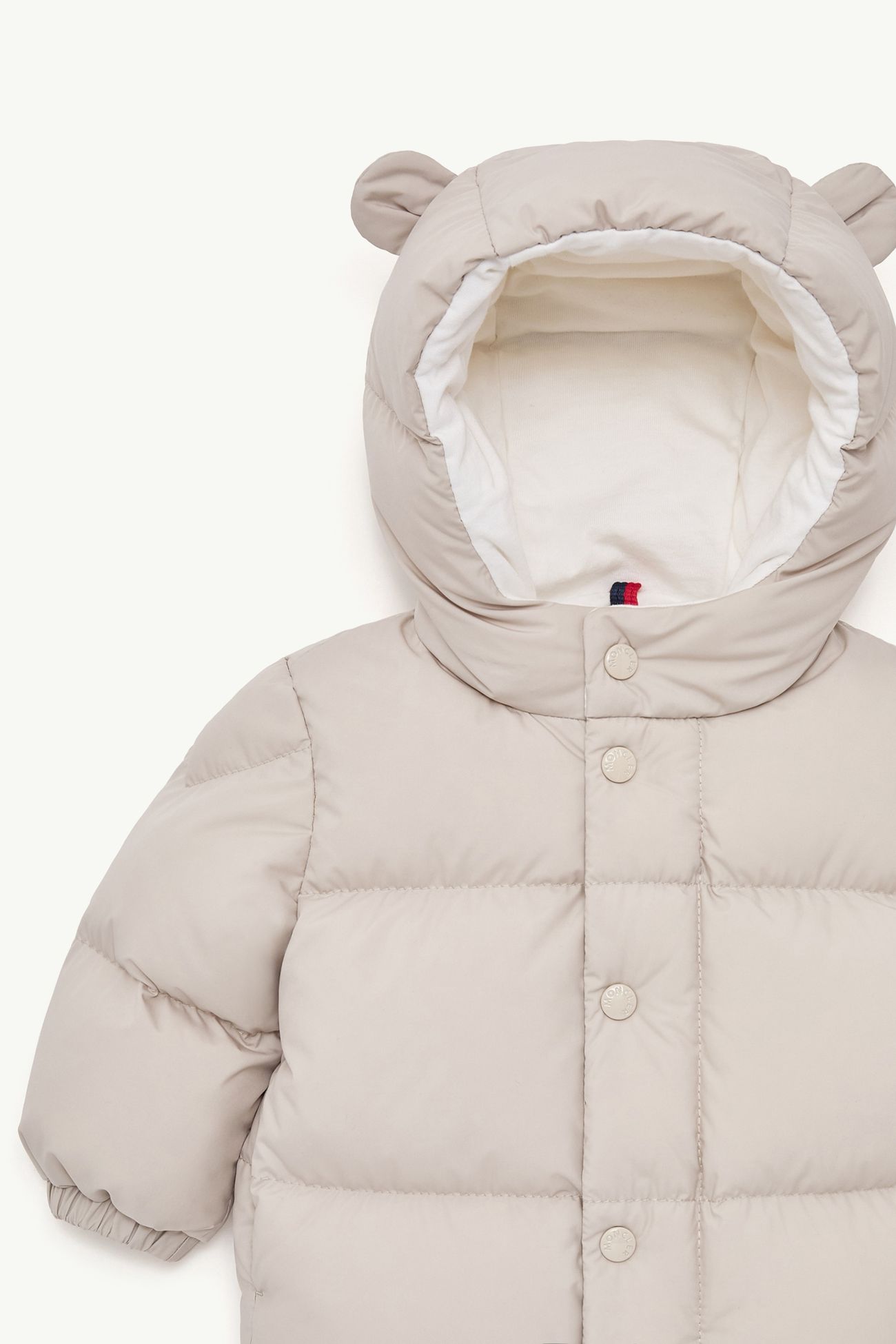 Doudoune courte à capuche Jareth Mixte Beige Clair Moncler 1