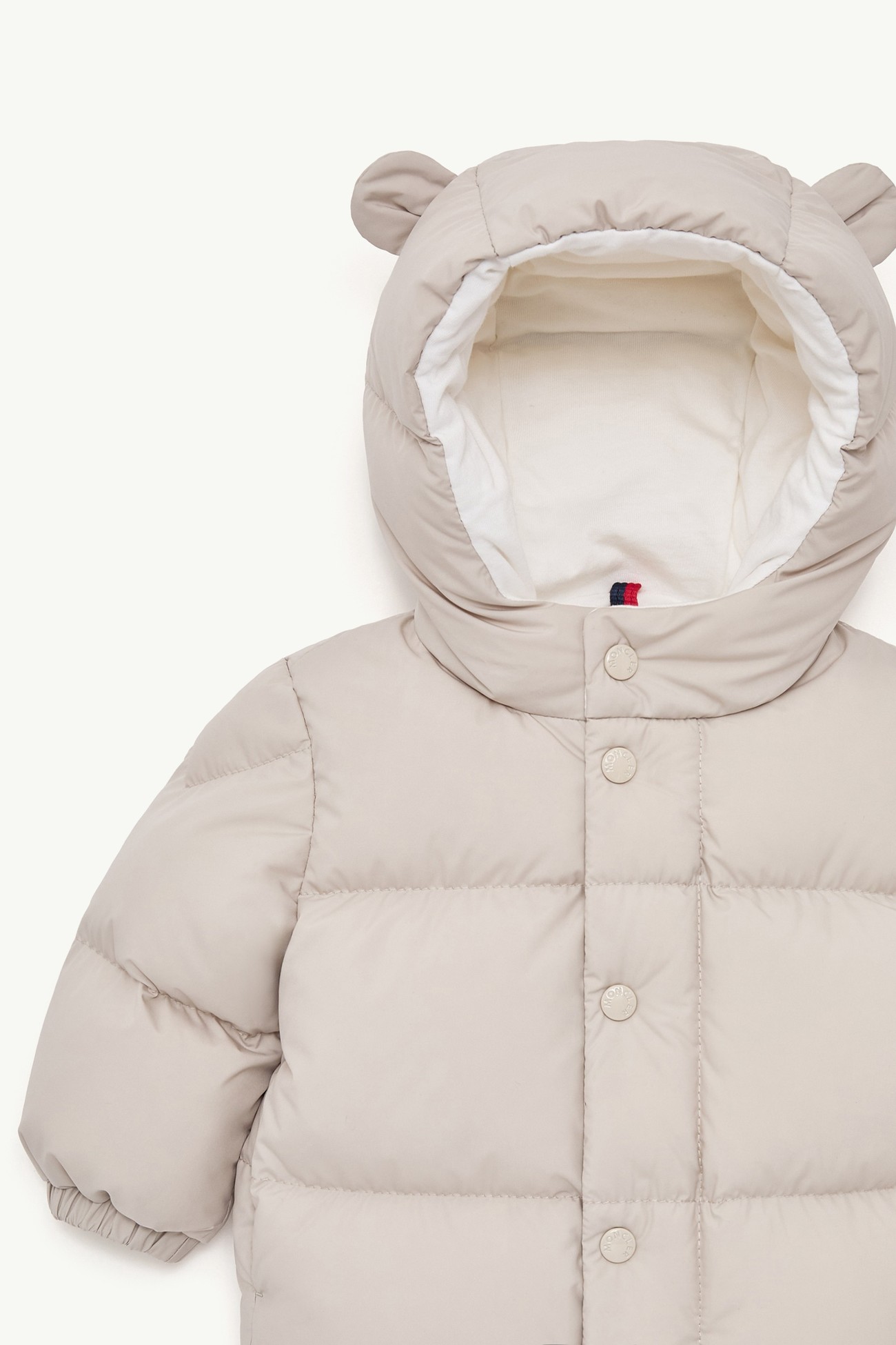 Jareth連帽短身羽絨外套 中性 淺米色 Moncler 1