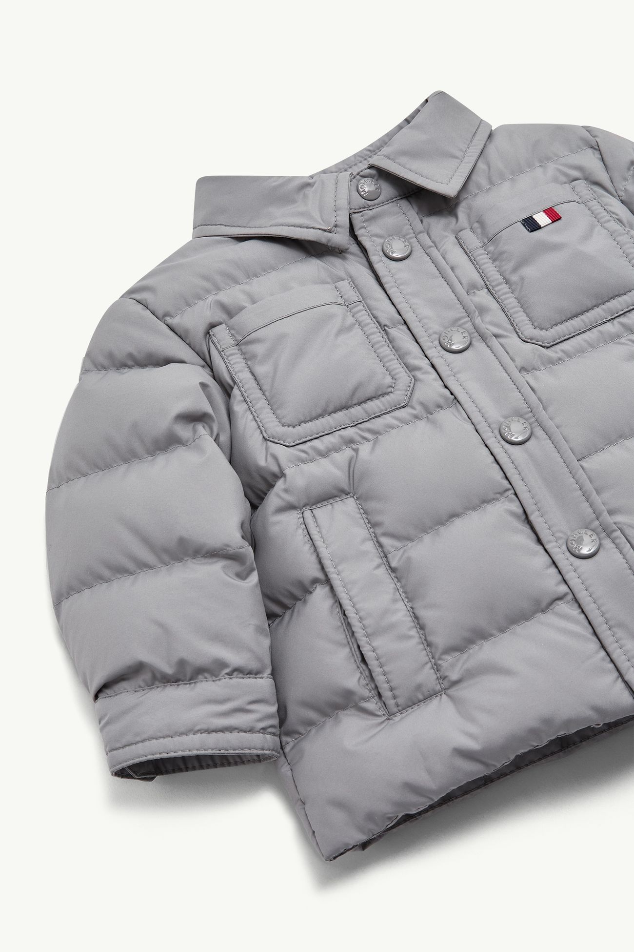 Kaelen Down Jacket Boy Gray Moncler 1
