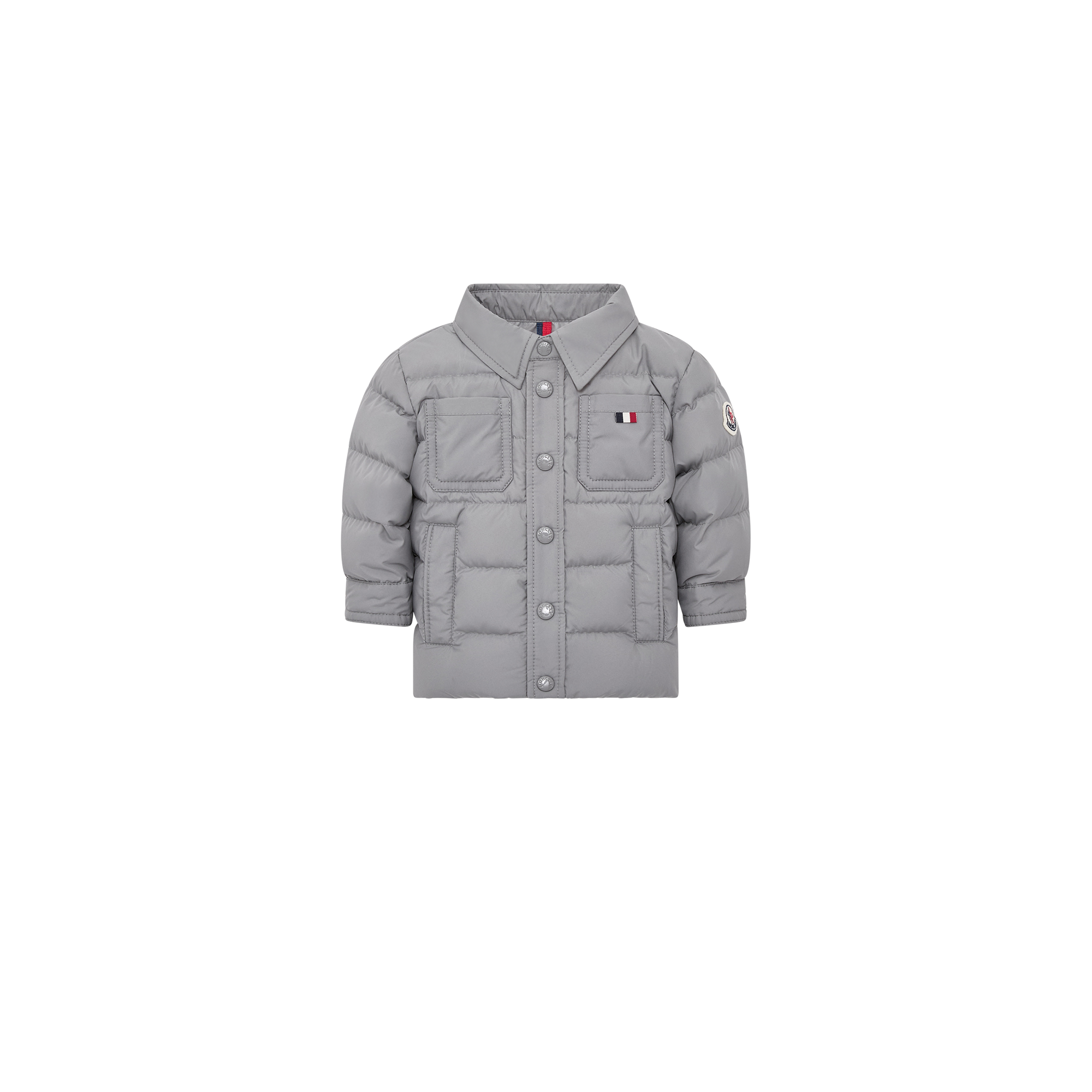 Moncler  Kaelen Down Jacket for Boys in Gray, Size: 3Y
