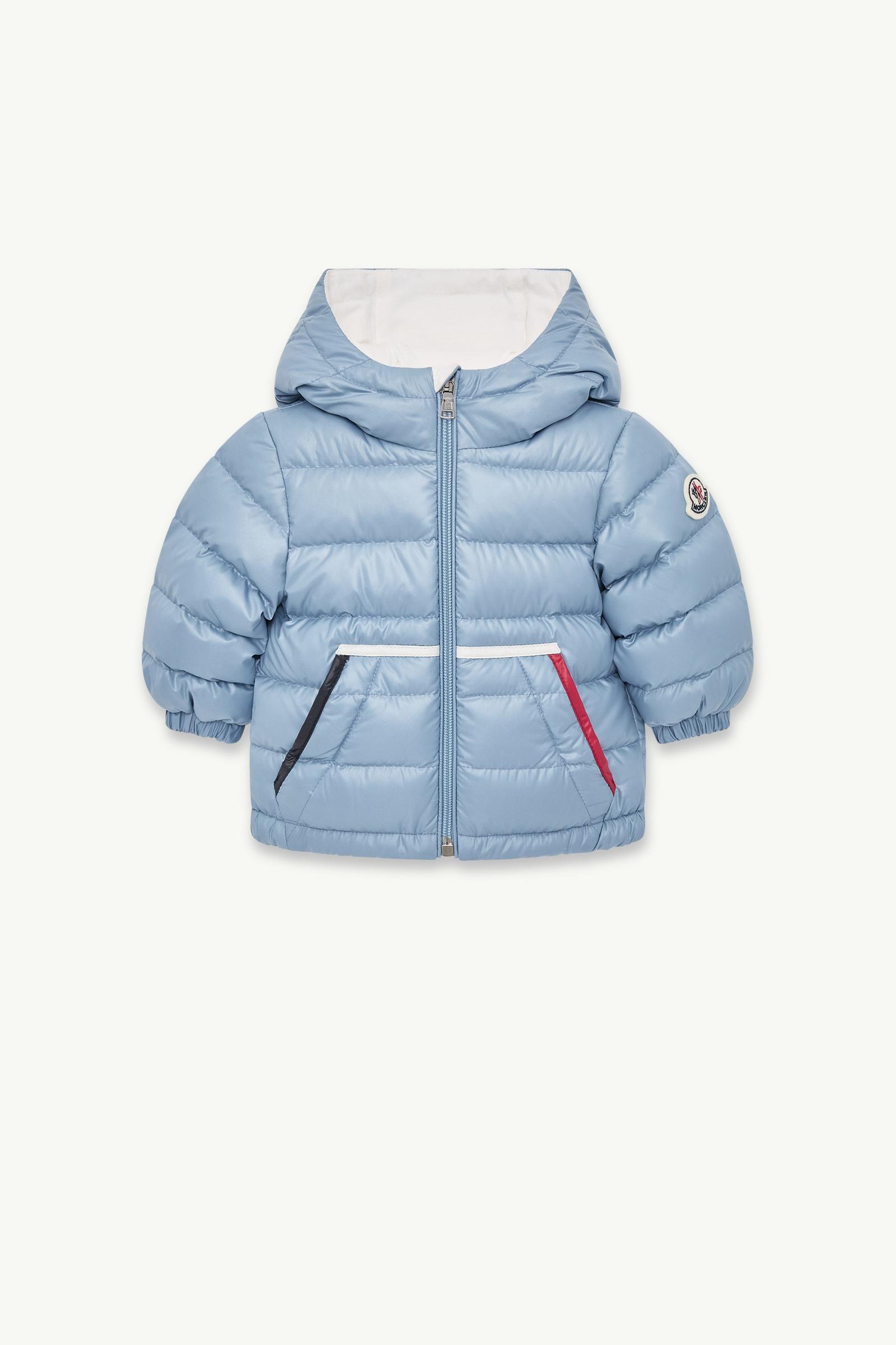 Icarus男婴连帽短款羽绒夹克外套 男童 浅蓝色 Moncler