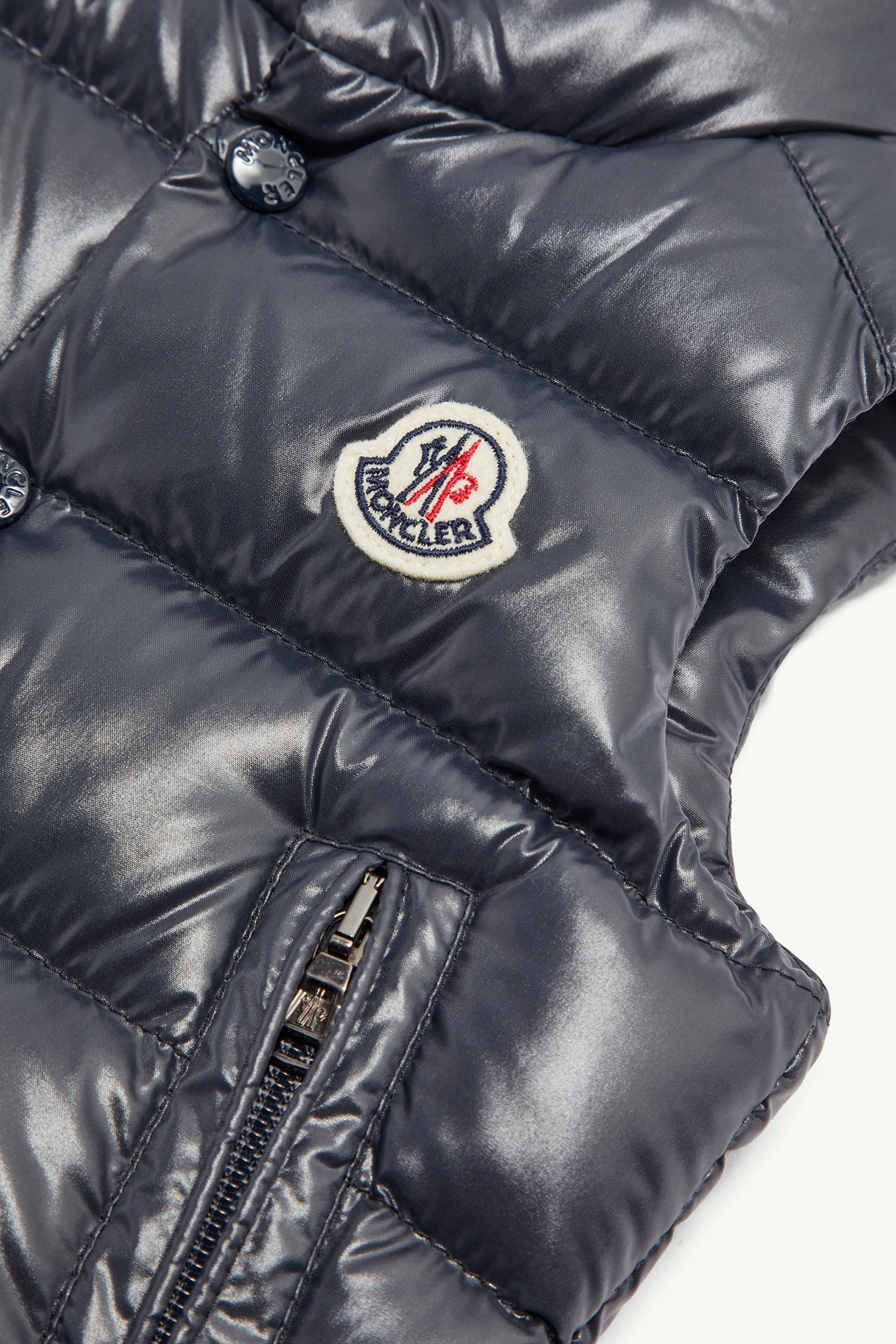 Doudoune sans manches Bernard Garçon Bleu Nuit Moncler 2