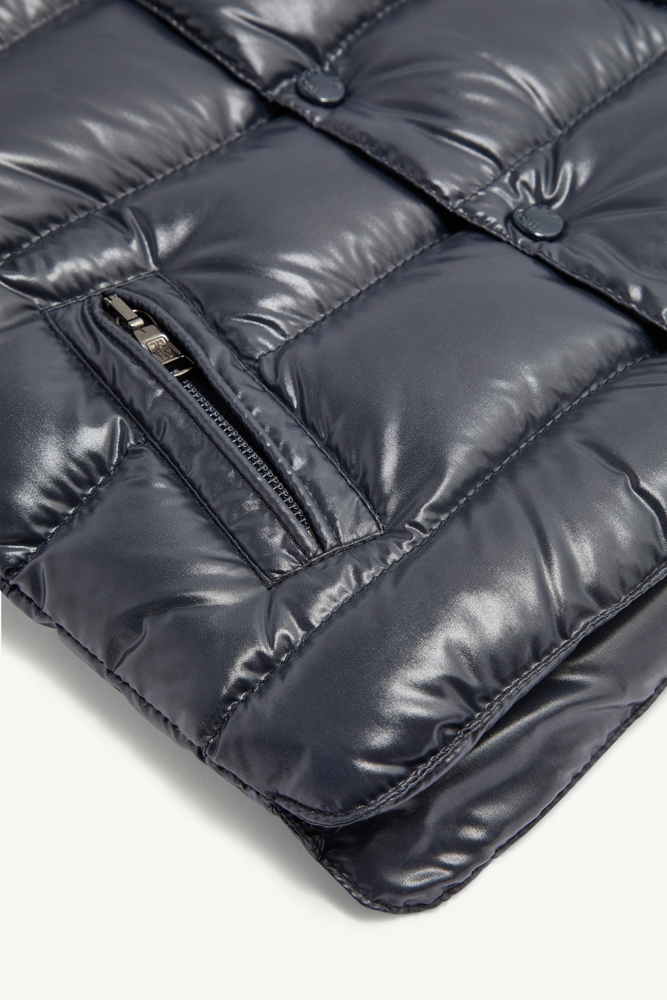 Doudoune sans manches Bernard Garçon Bleu Nuit Moncler 3