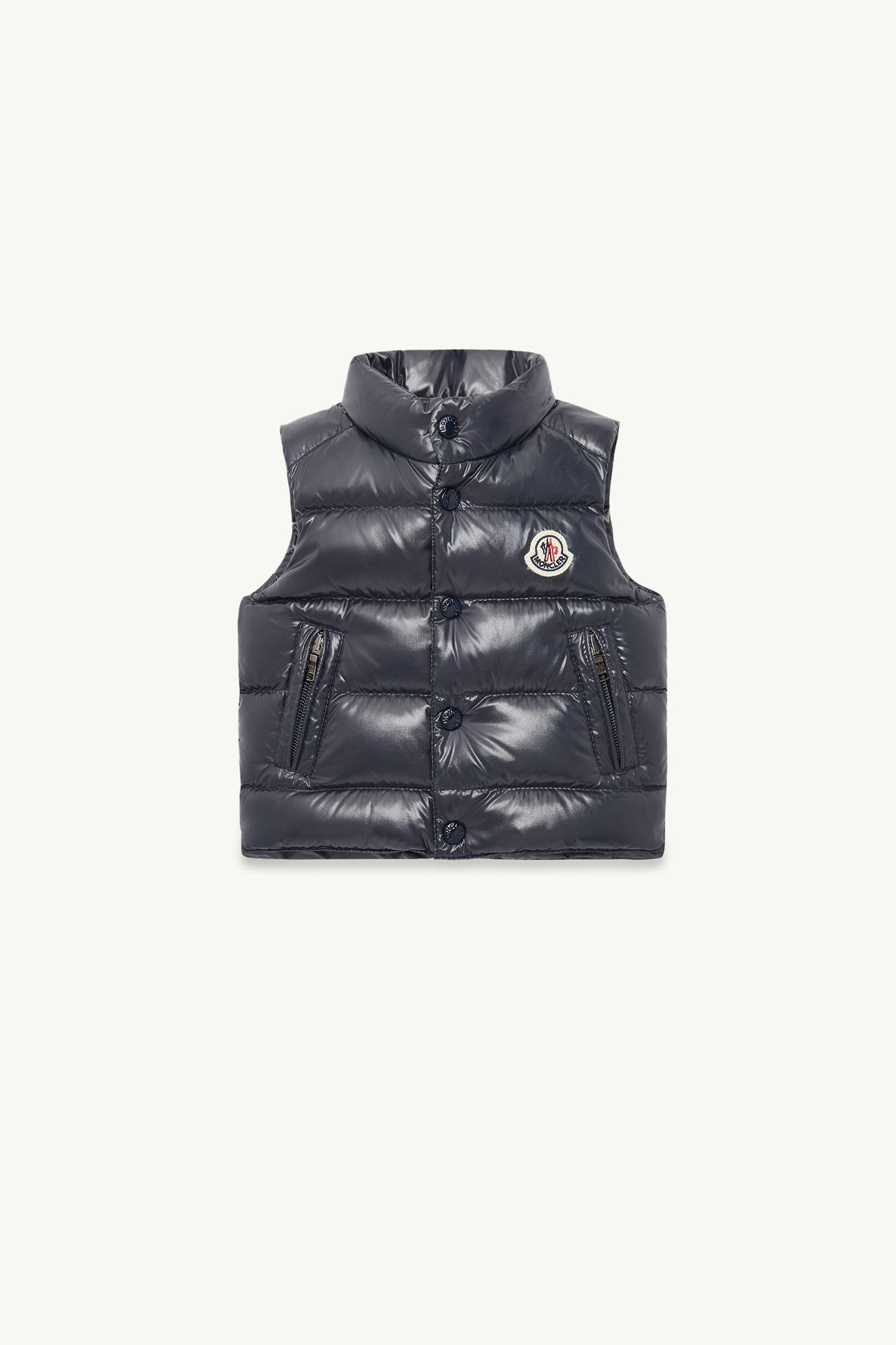 Doudoune sans manches Bernard Garçon Bleu Nuit Moncler 0