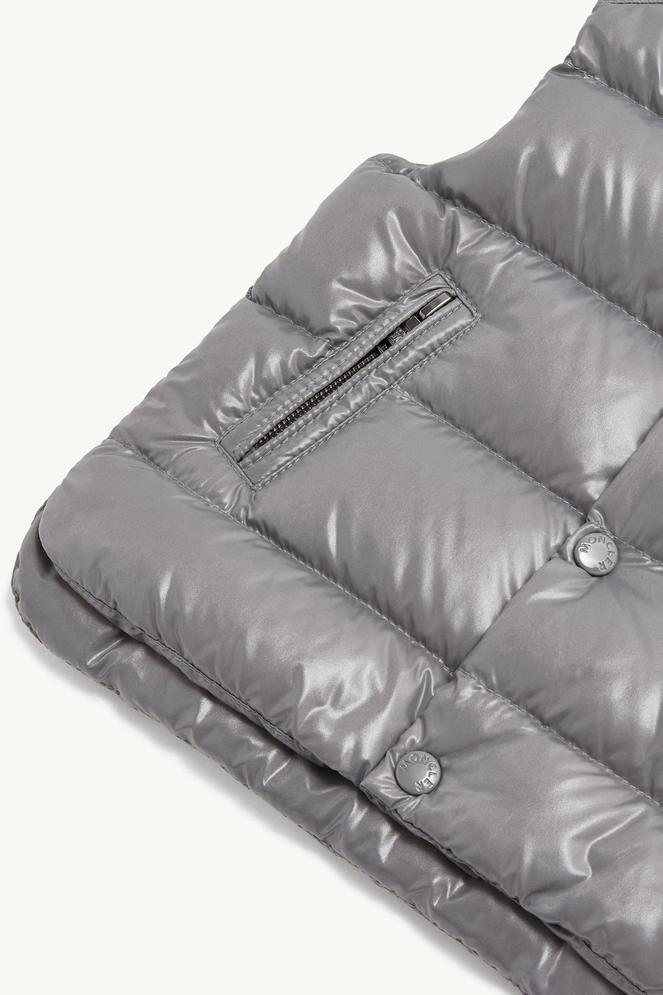 Bernard Down Gilet Boy Dark Gray Moncler 1