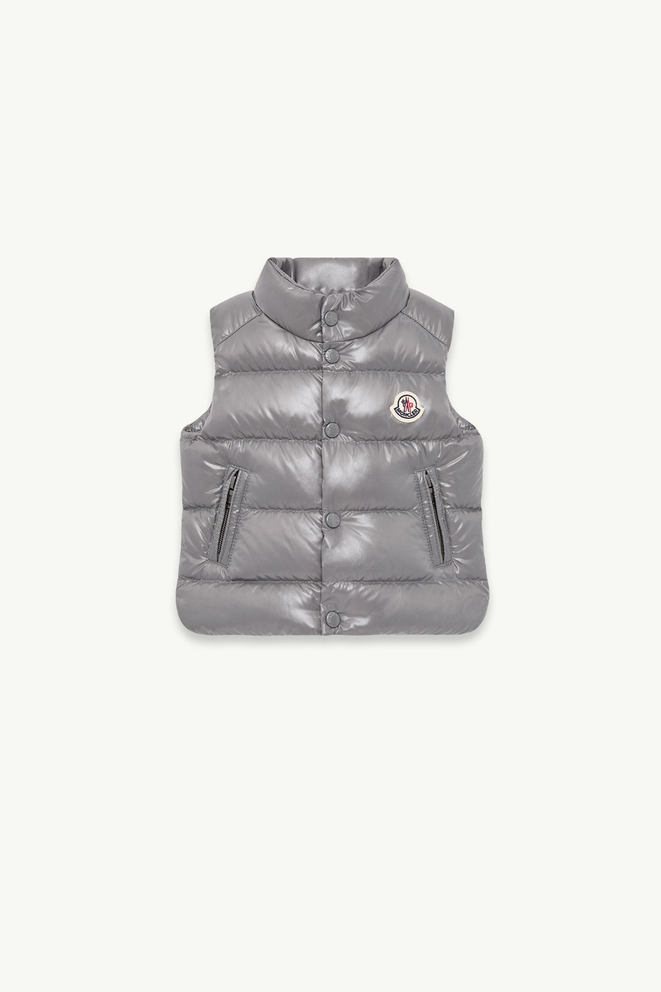 Bernard Down Gilet Boy Dark Gray Moncler 0