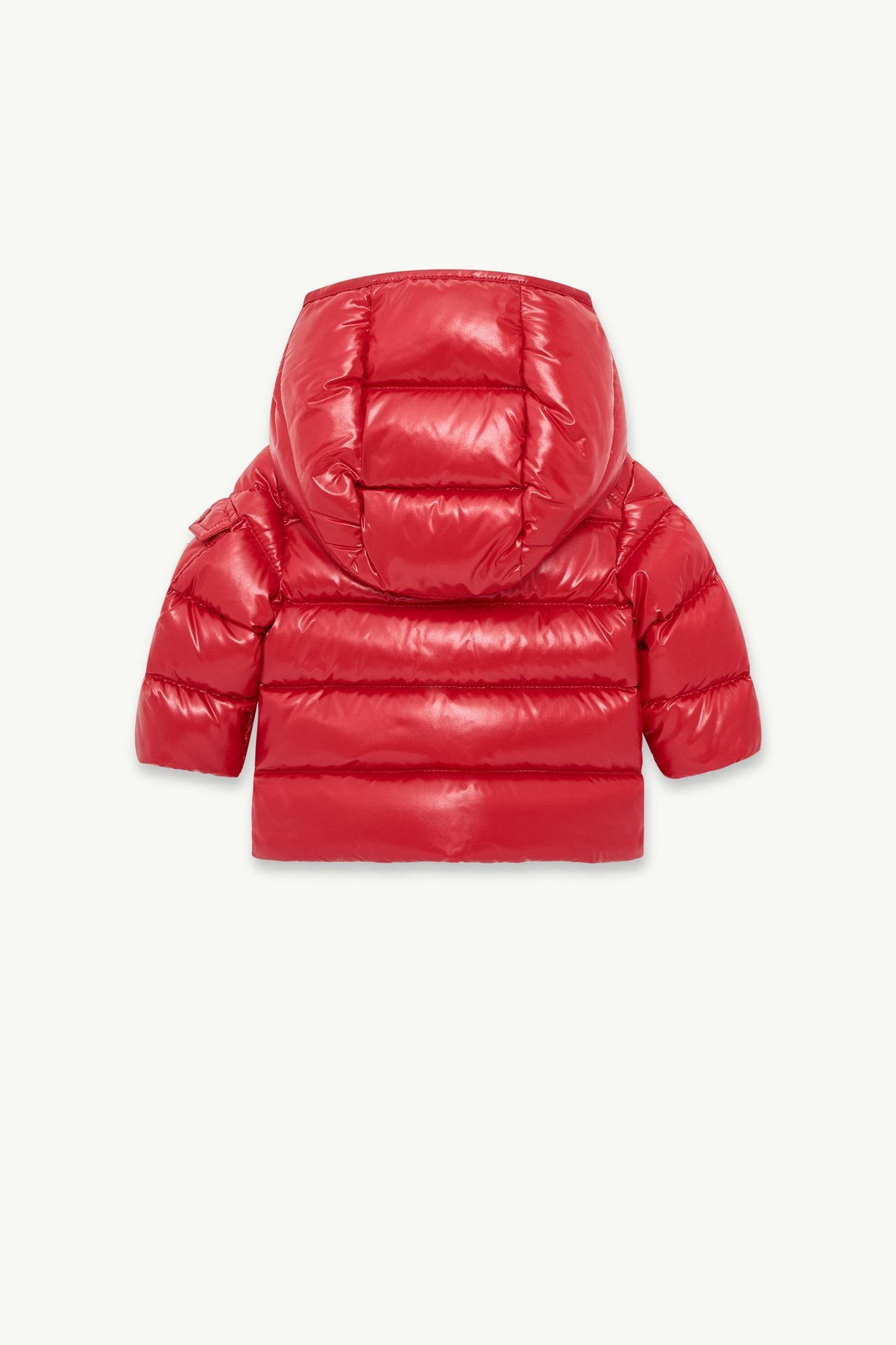 Moncler Maya連帽短身羽絨外套 男童 鮮紅色 Moncler 2