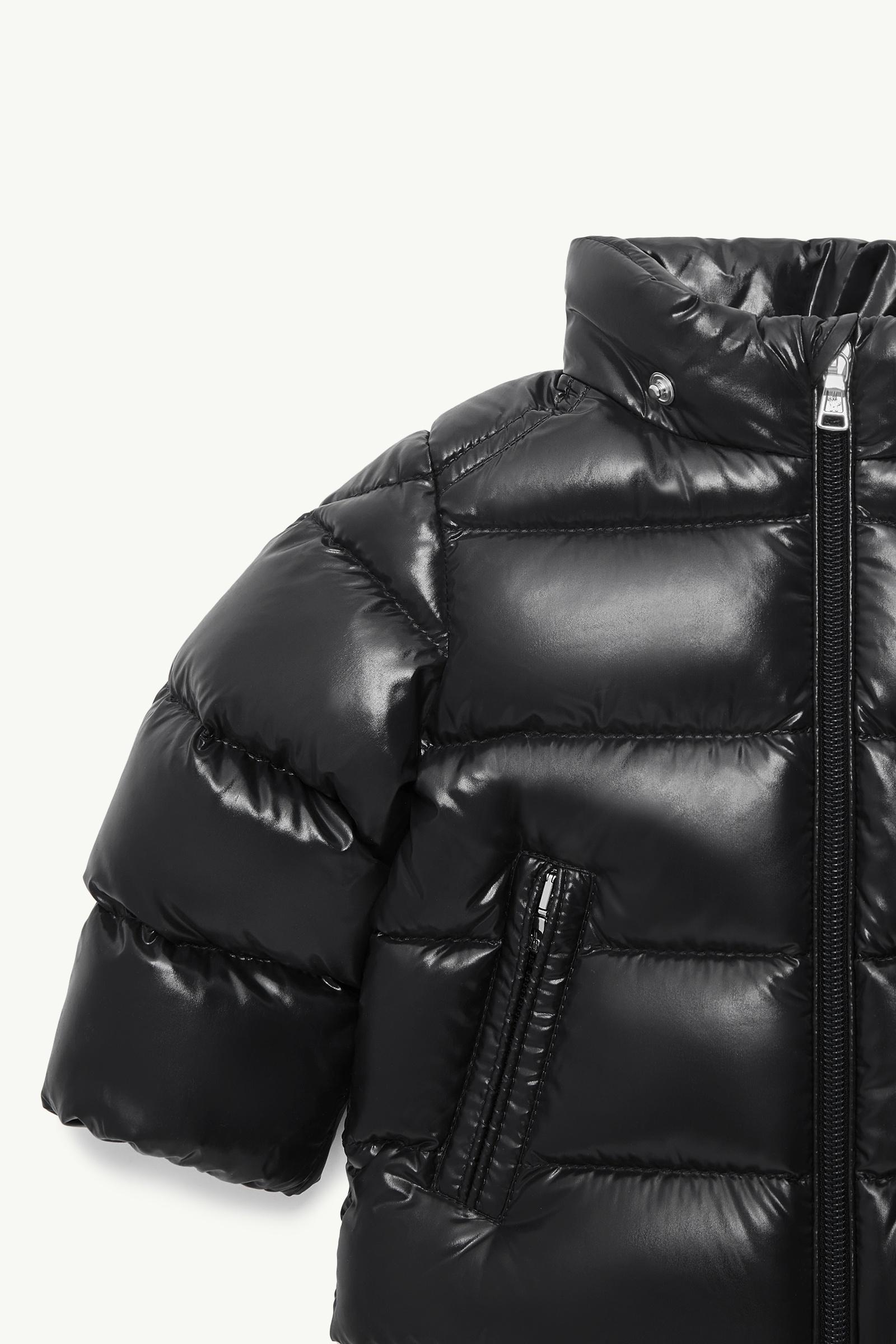 Black Moncler Maya Hooded Short Down Jacket - Outerwear for