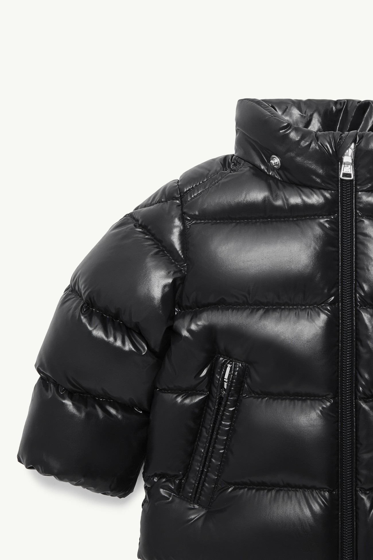 Moncler Maya Hooded Short Down Jacket Gender Neutral Black Moncler 3