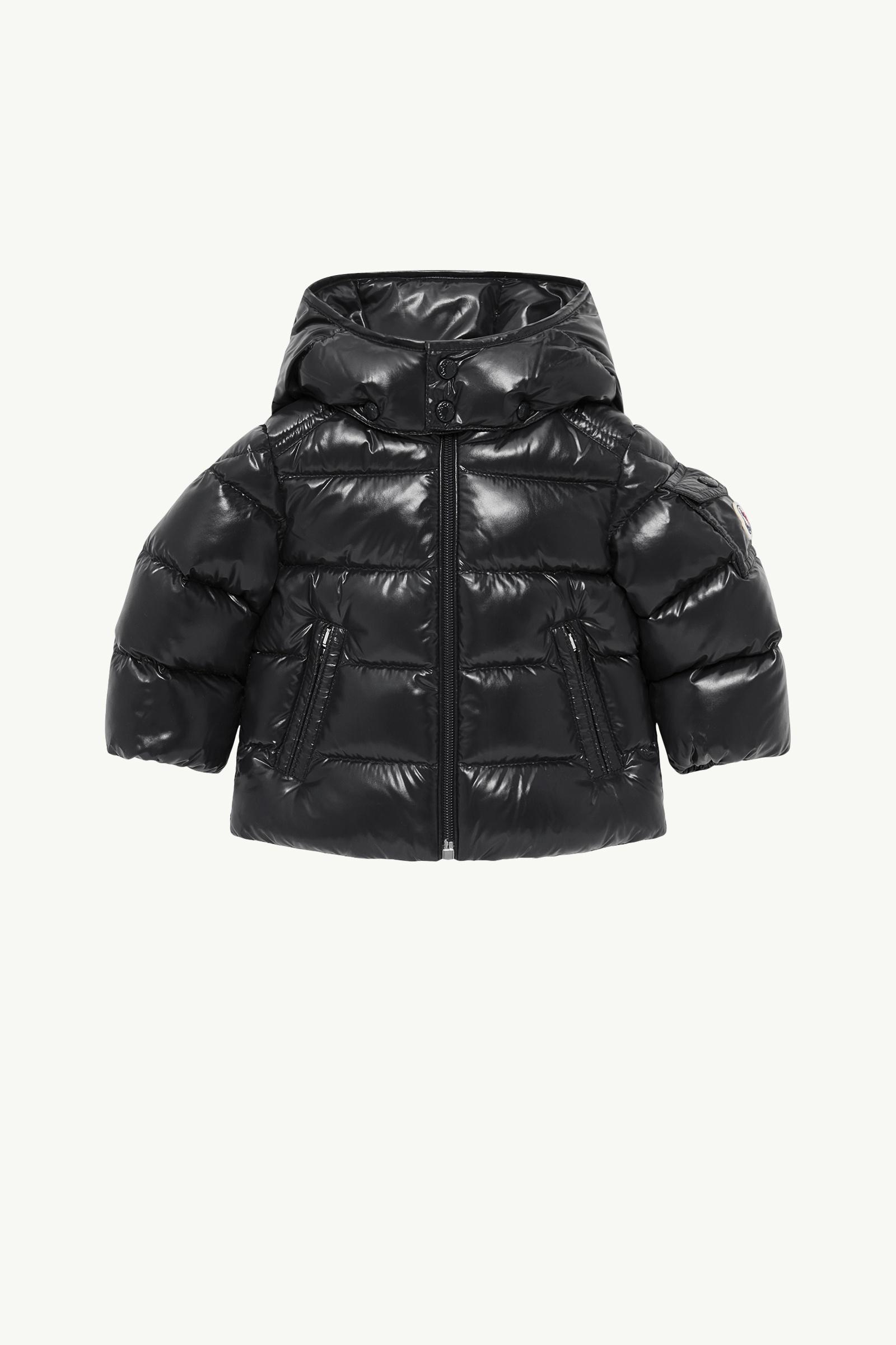 Moncler Maya kurze Daunenjacke mit Kapuze Genderneutral Schwarz Moncler, 1 of 0