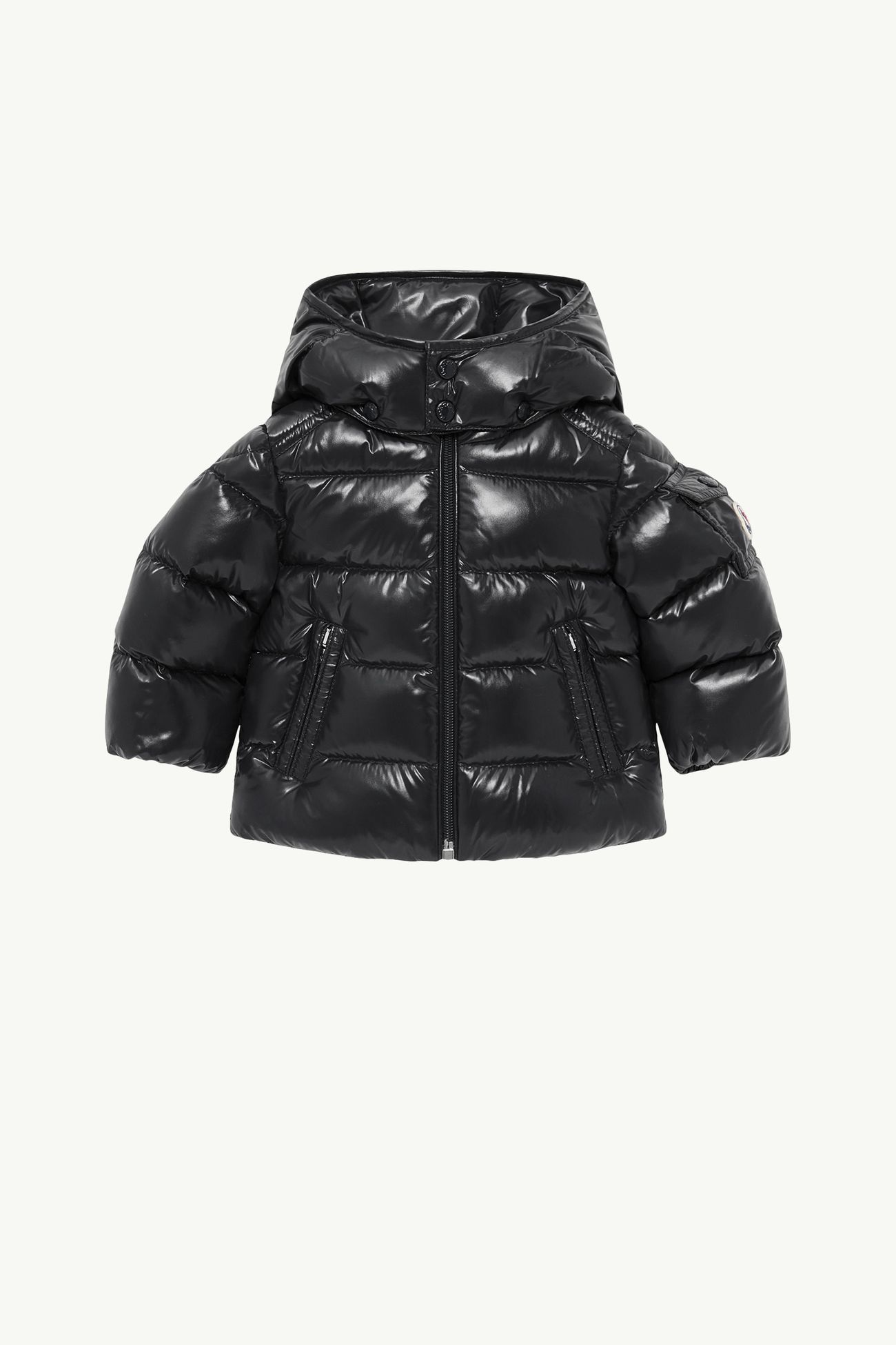 Moncler Maya連帽短身羽絨外套 中性 黑色 Moncler 0