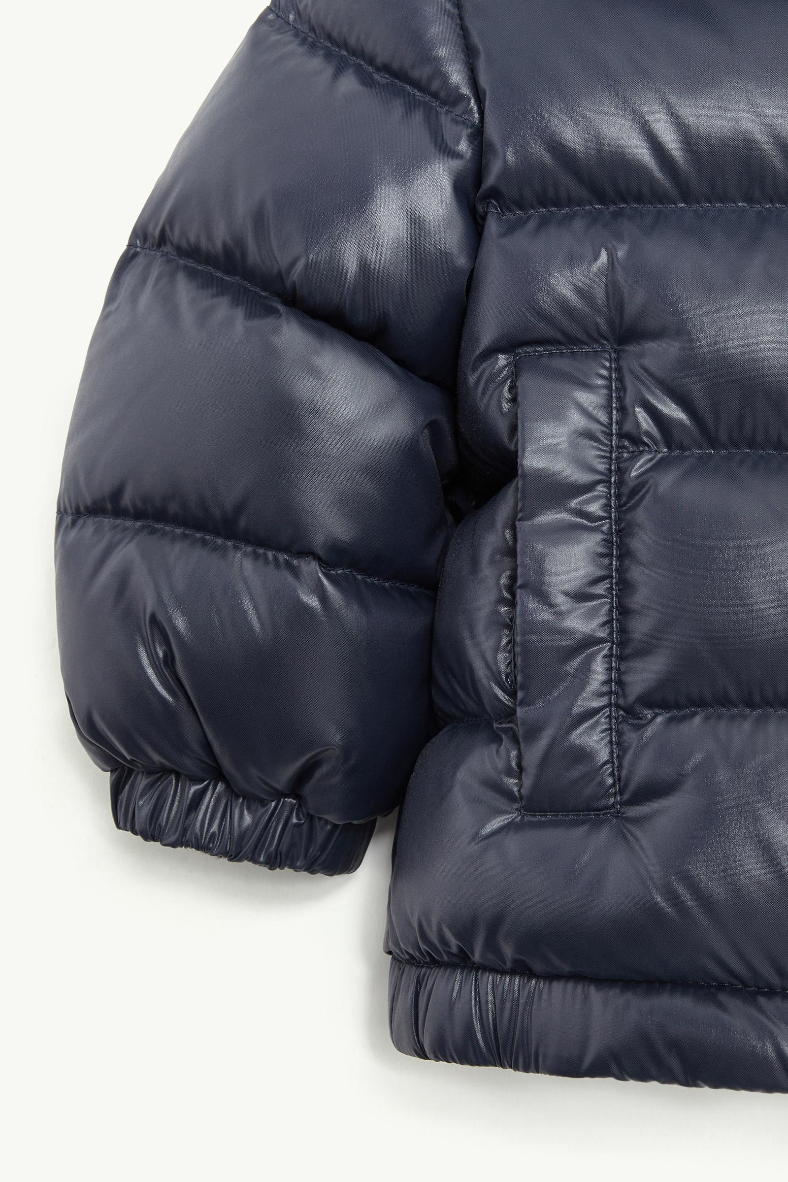 Navy Blue New Aubert Hooded Down Jacket - Outerwear for Children