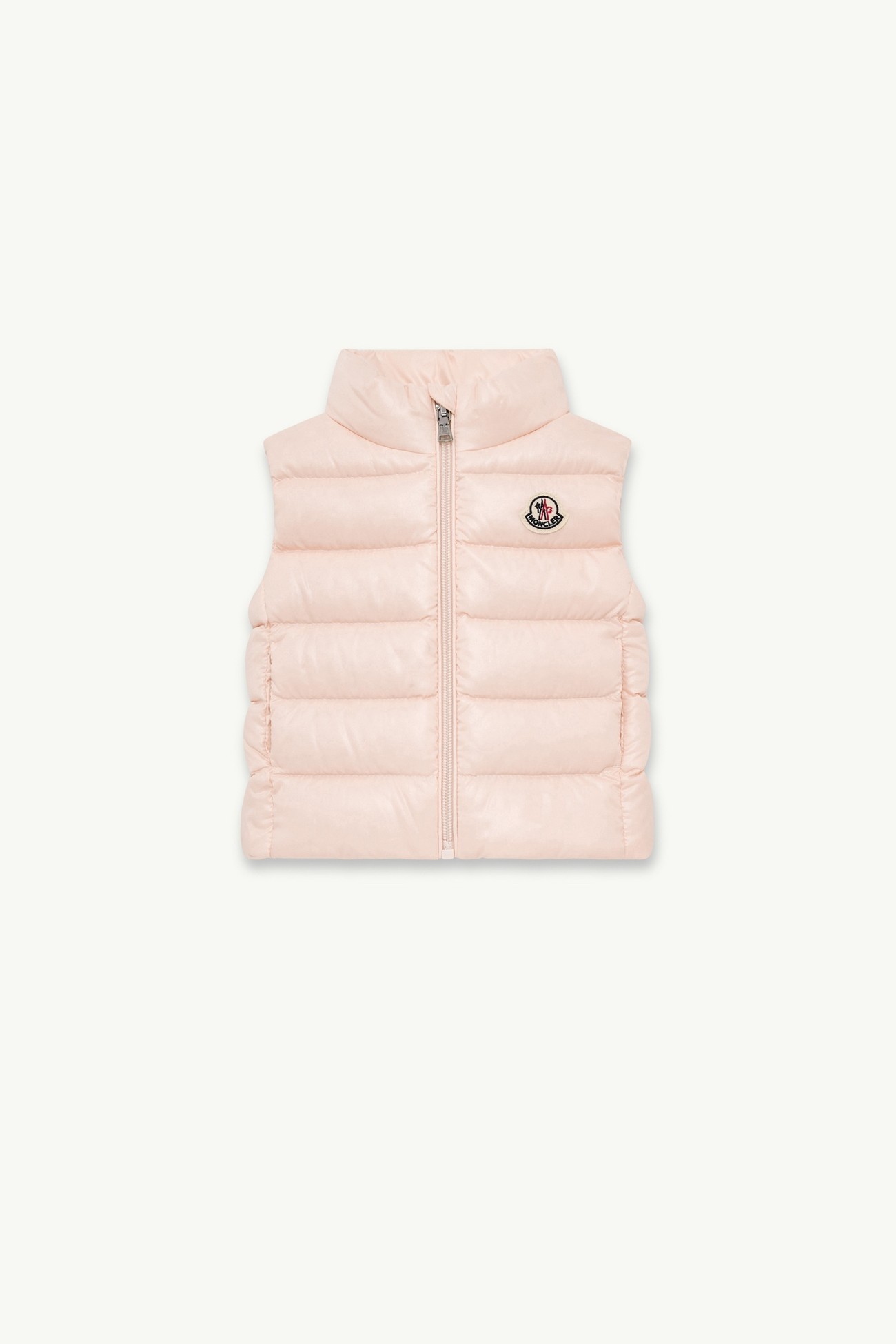 Chaleco plumífero Ghany Niña Rosado claro Moncler 0
