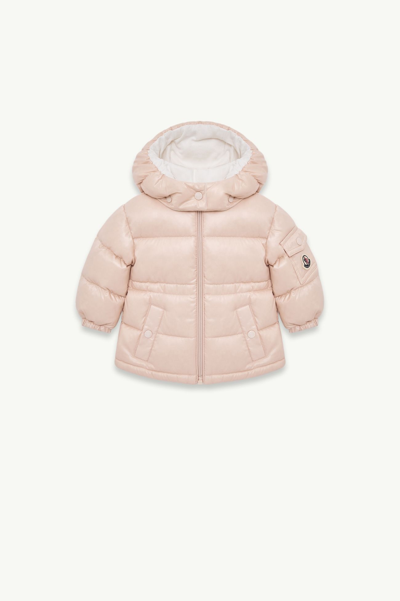 Maire Hooded Down jacket Girl Light Pink Moncler 0