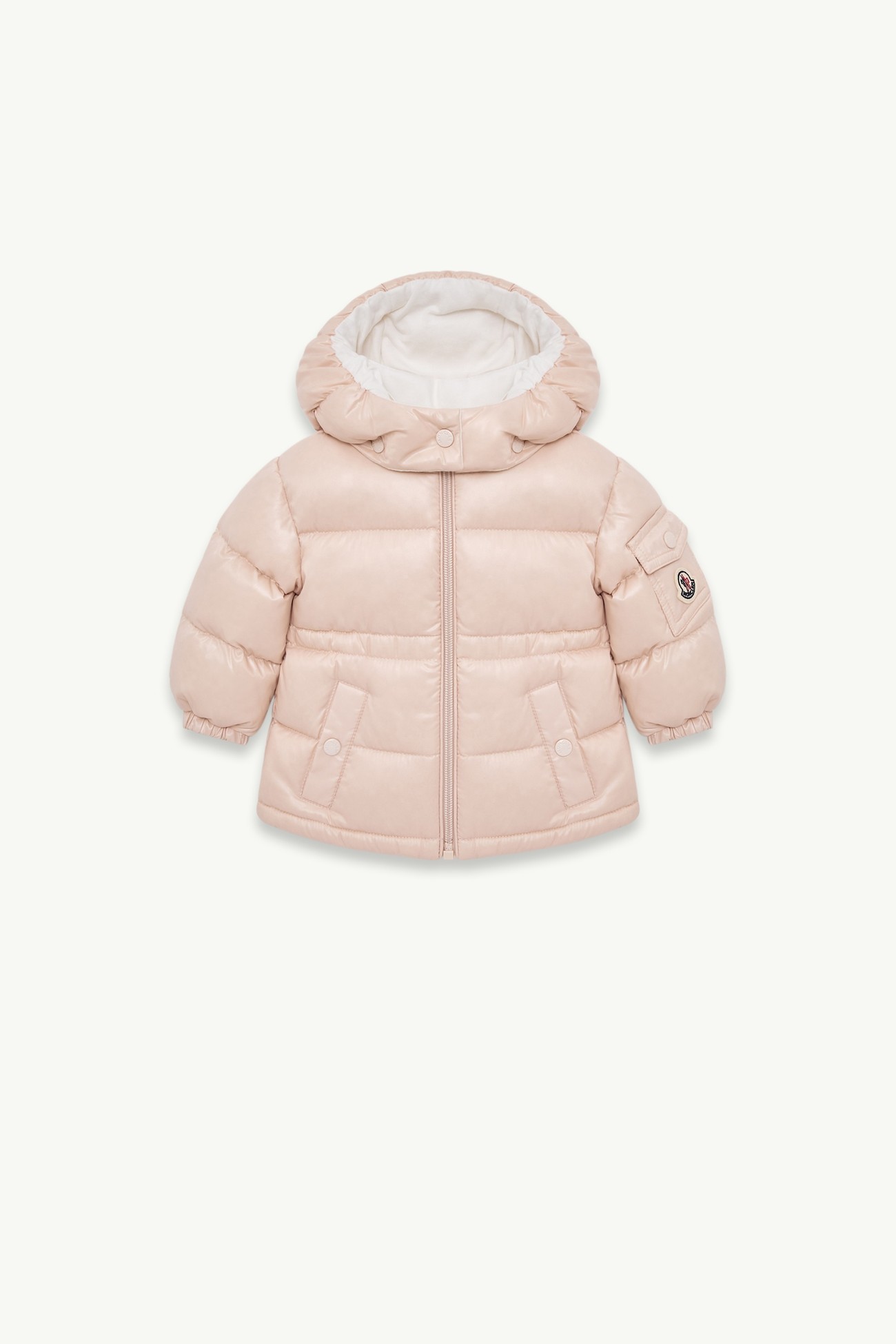 Maire Hooded Down jacket Girl Light Pink Moncler 0