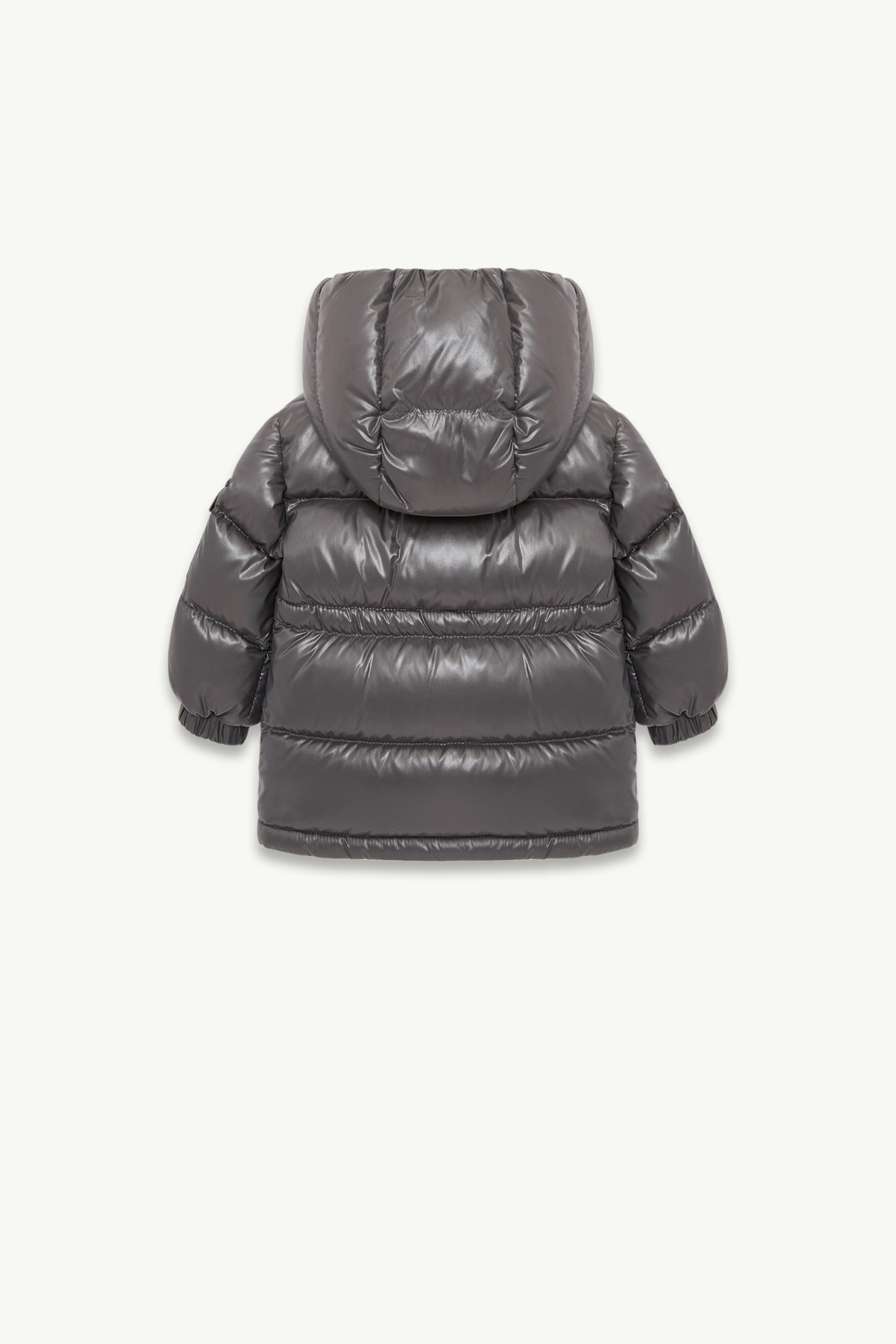 Maire Hooded Down jacket Girl Dark Gray Moncler 2