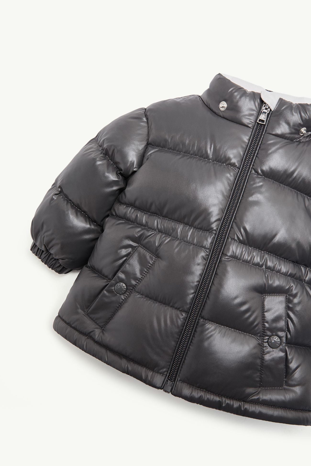 Plumífero con capucha Maire Niña Gris oscuro Moncler 4