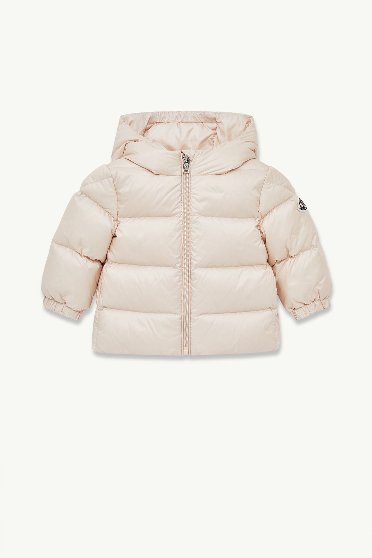 Sharon連帽羽絨外套 女童 淺粉紅色 Moncler 0