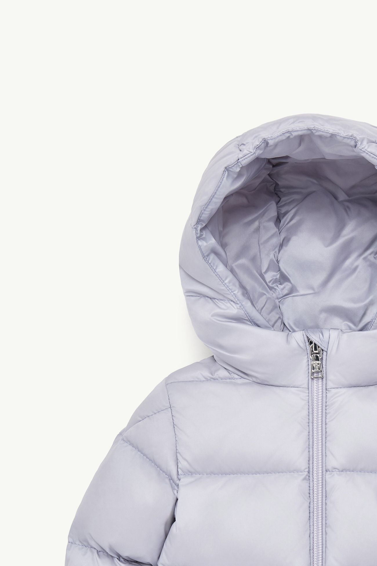 Sharon Hooded Down Jacket Girl Lilac Moncler 1