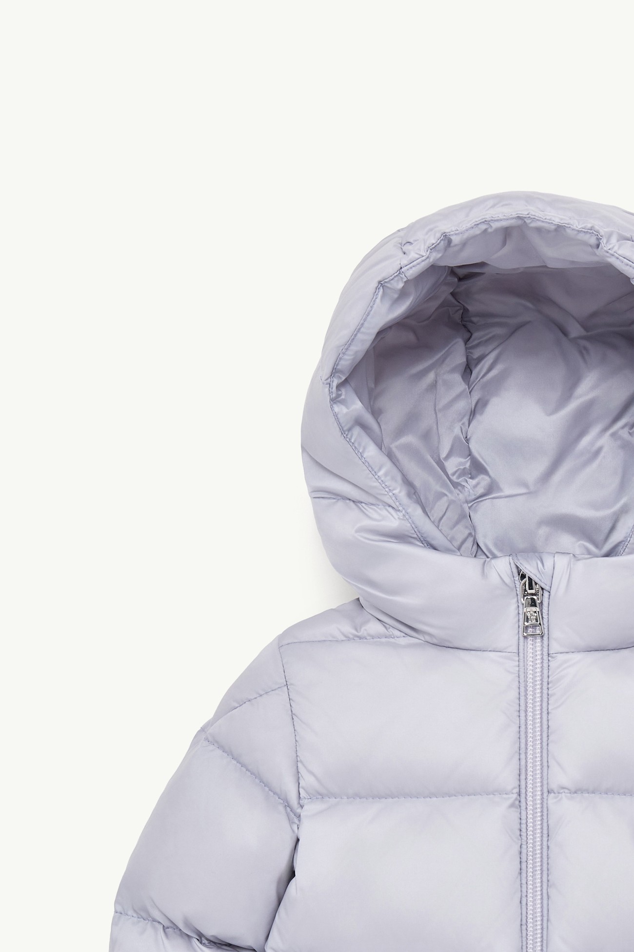Sharon Hooded Down Jacket Girl Lilac Moncler 1