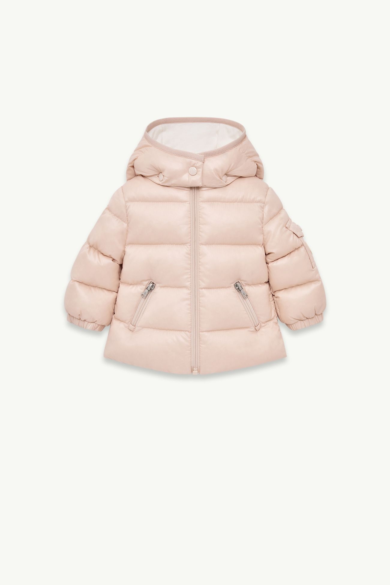 Doudoune à capuche Bady Fille Rose Clair Moncler 0